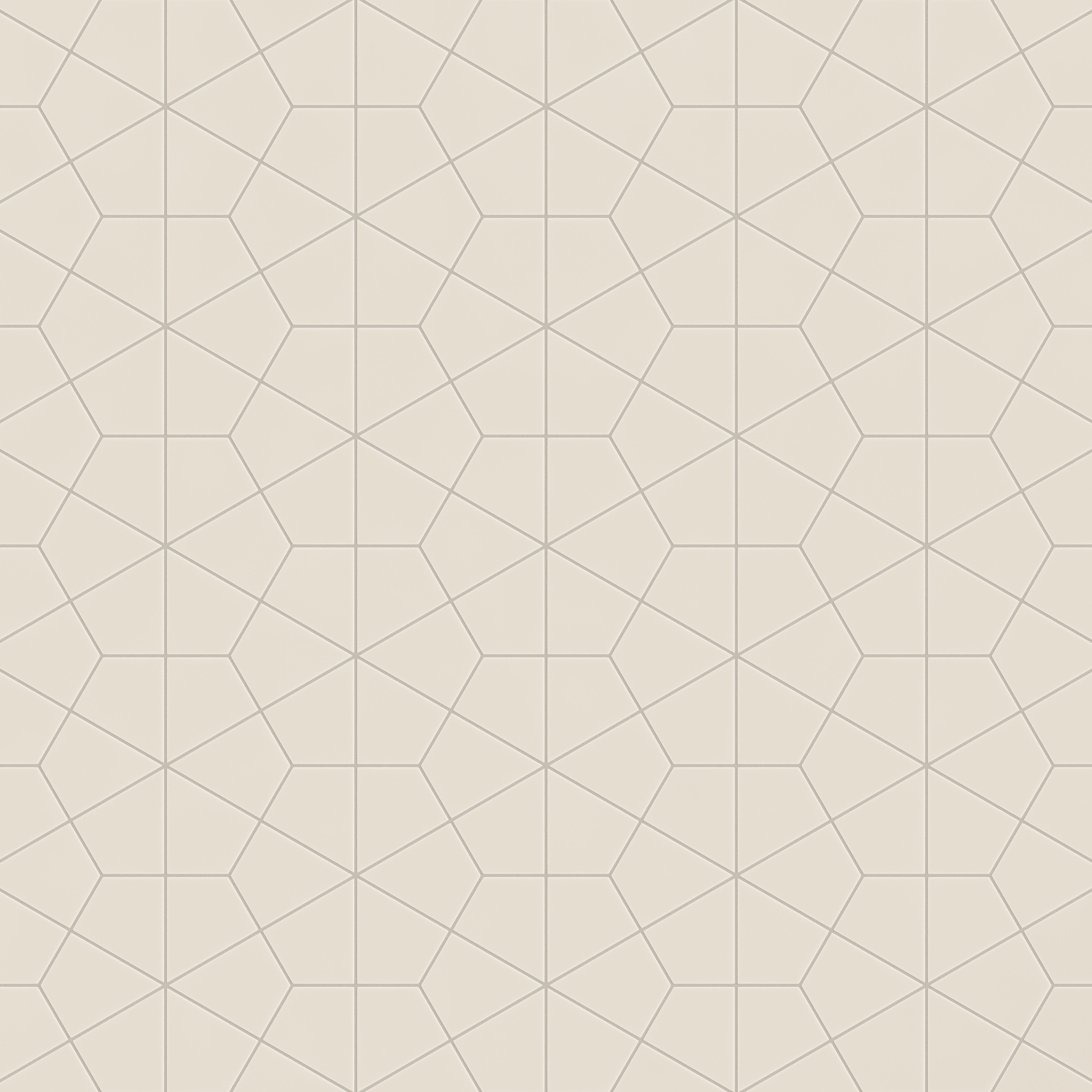 Hexite Original Ceramic Tile in Sand Dune Matte