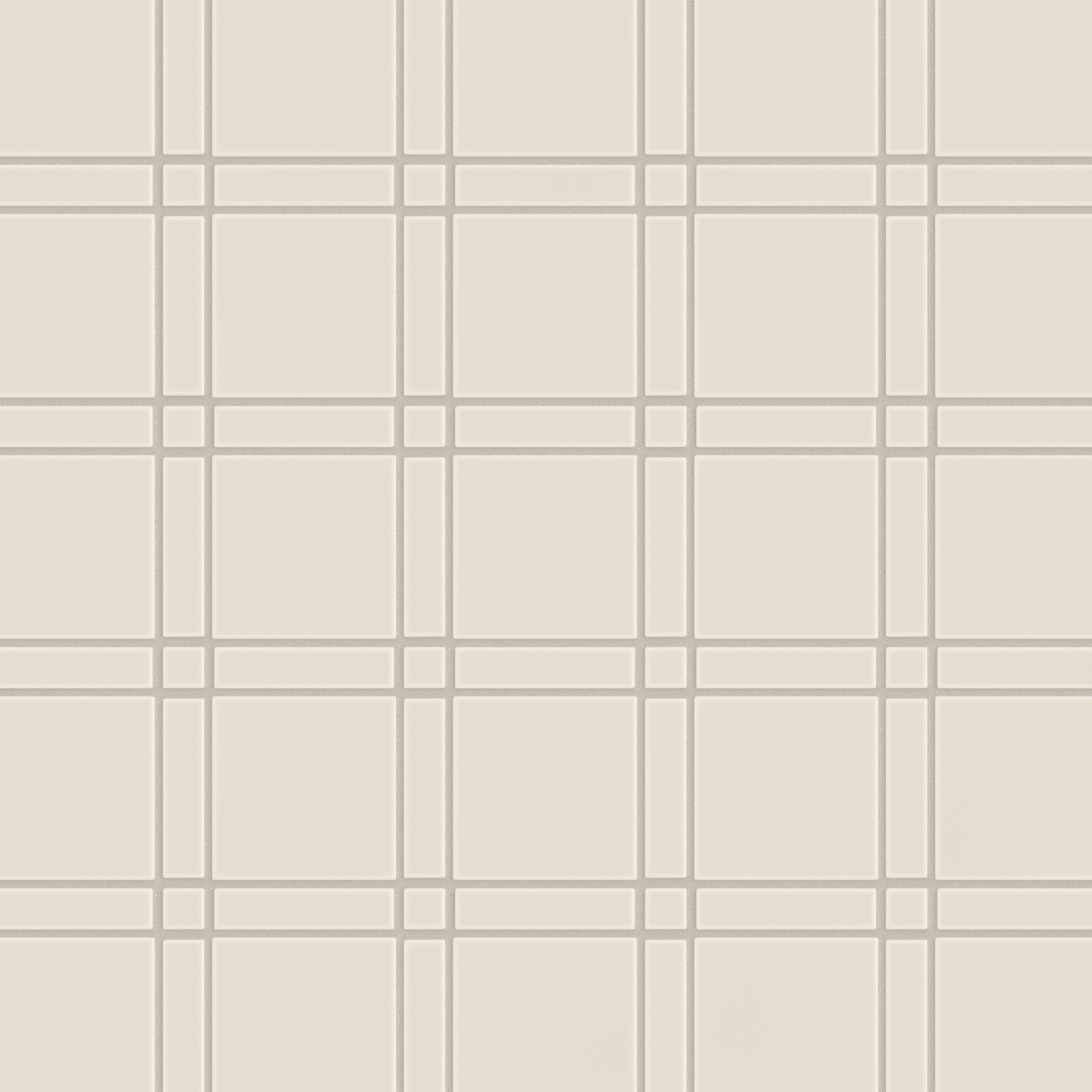 Lattice Sheeted Original Ceramic Tile in Sand Dune Matte
