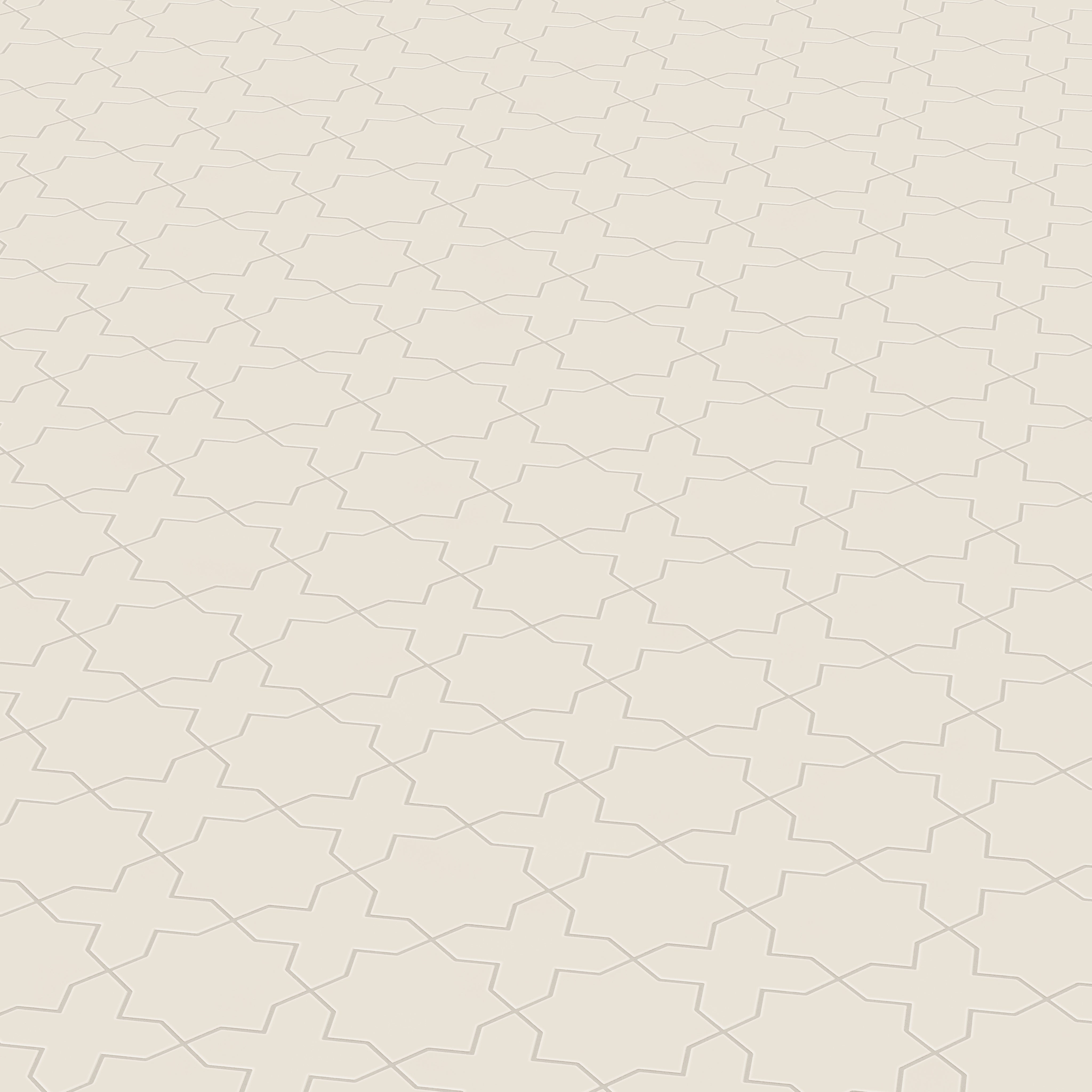 Star & Cross Original Ceramic Tile in Sand Dune Matte
