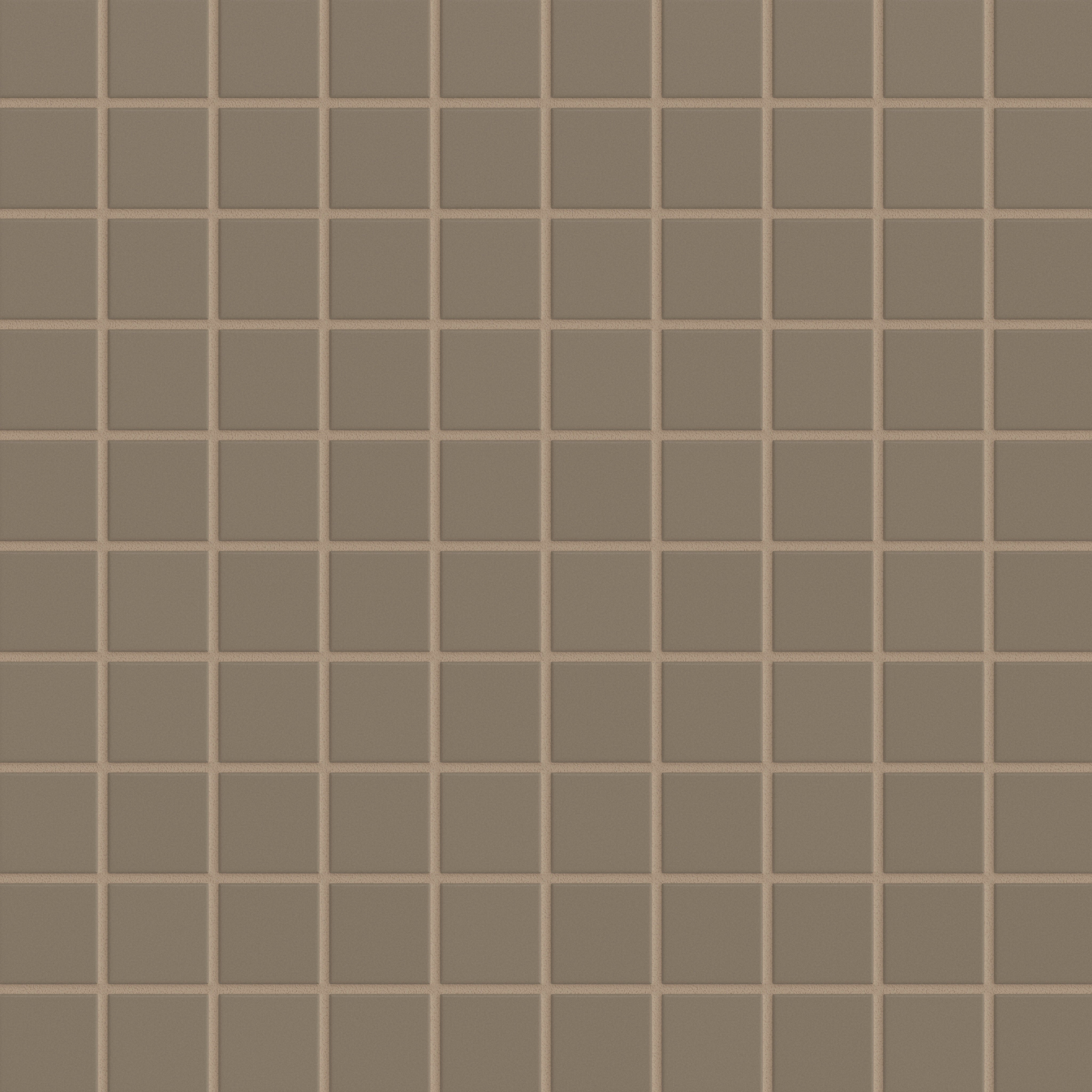 2x2 Straight Set Sheeted Original Ceramic Mosaic Tile in Sandstone Matte