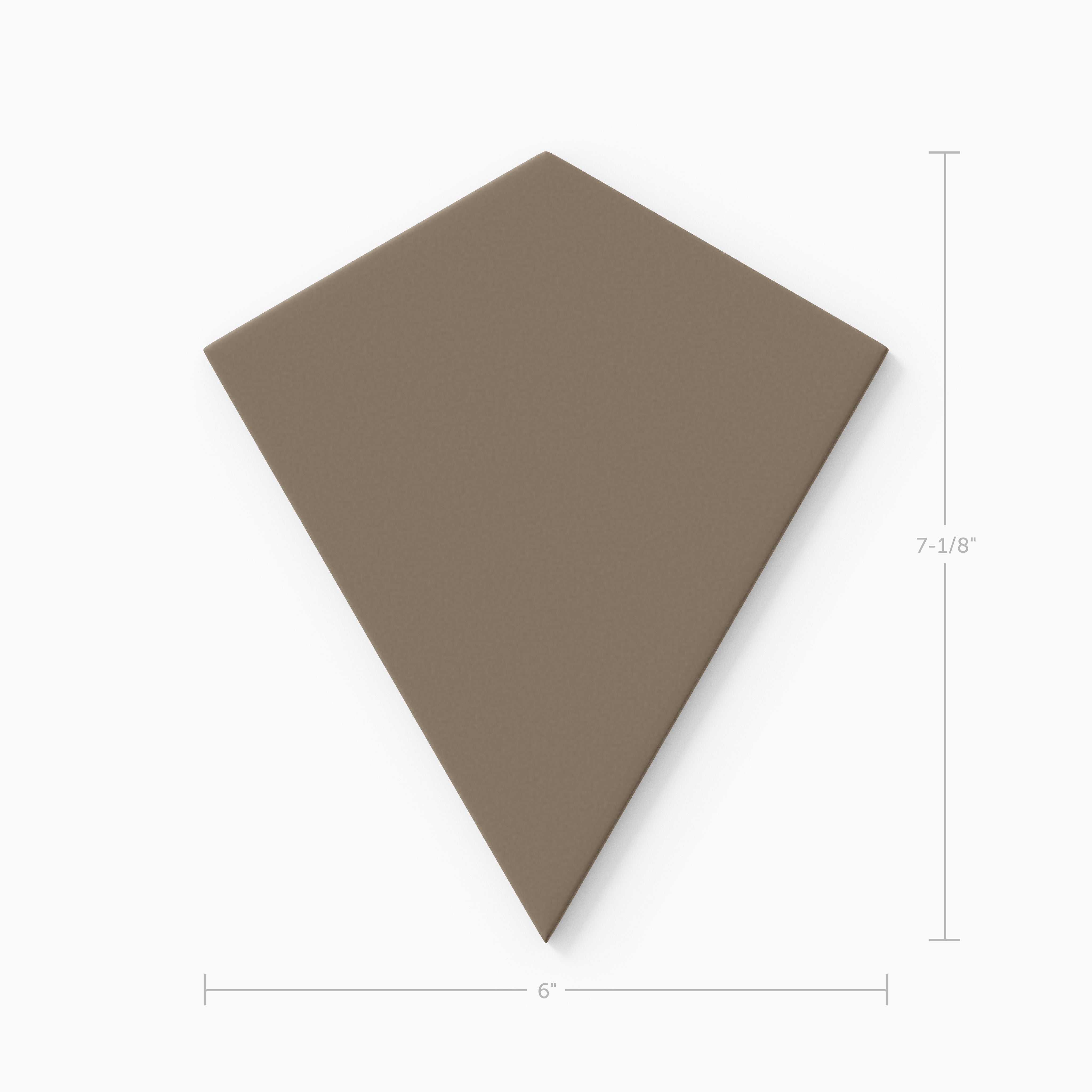 Hexite Original Ceramic Tile in Sandstone Matte