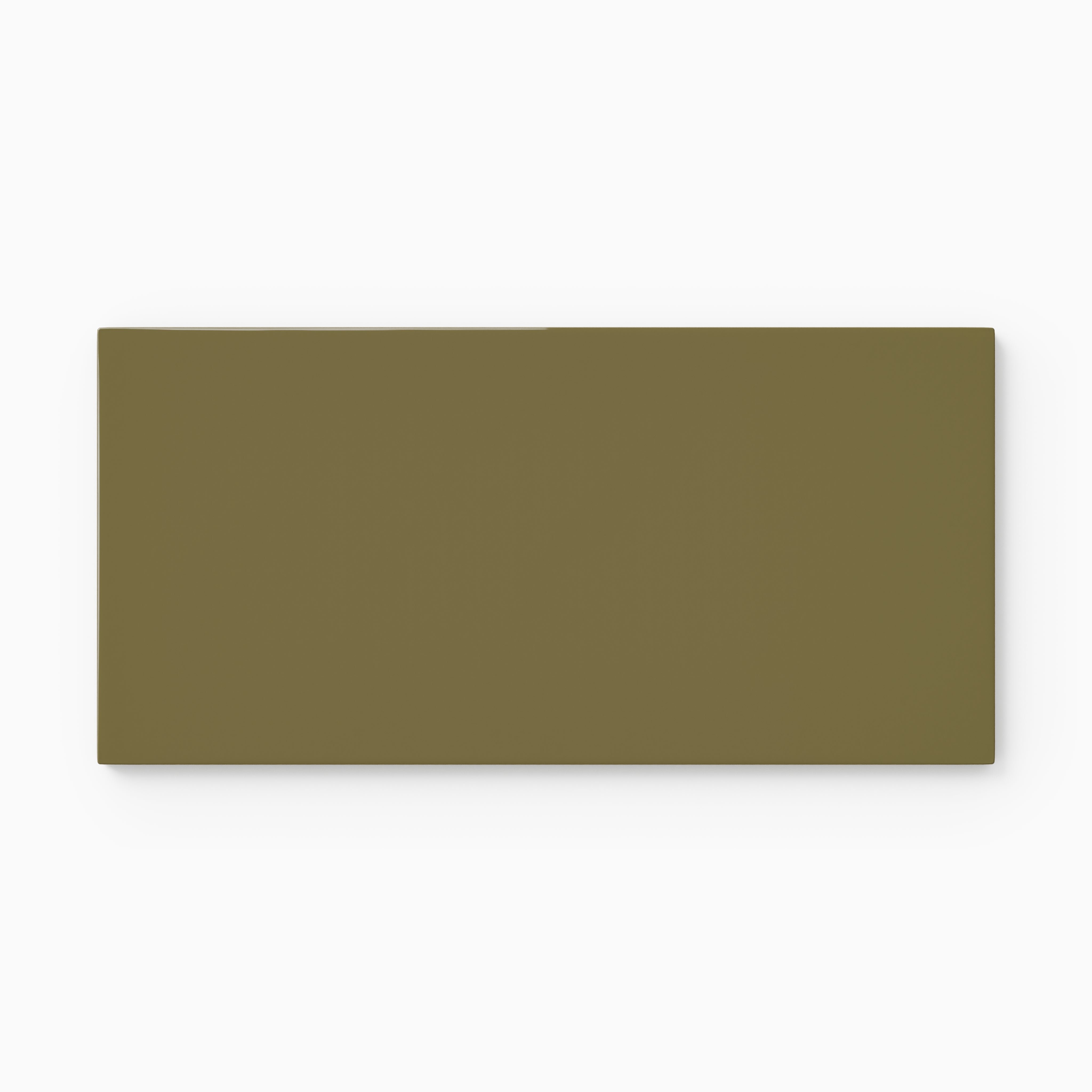 4x8 Natural Press Ceramic Tile in Sap Green Gloss