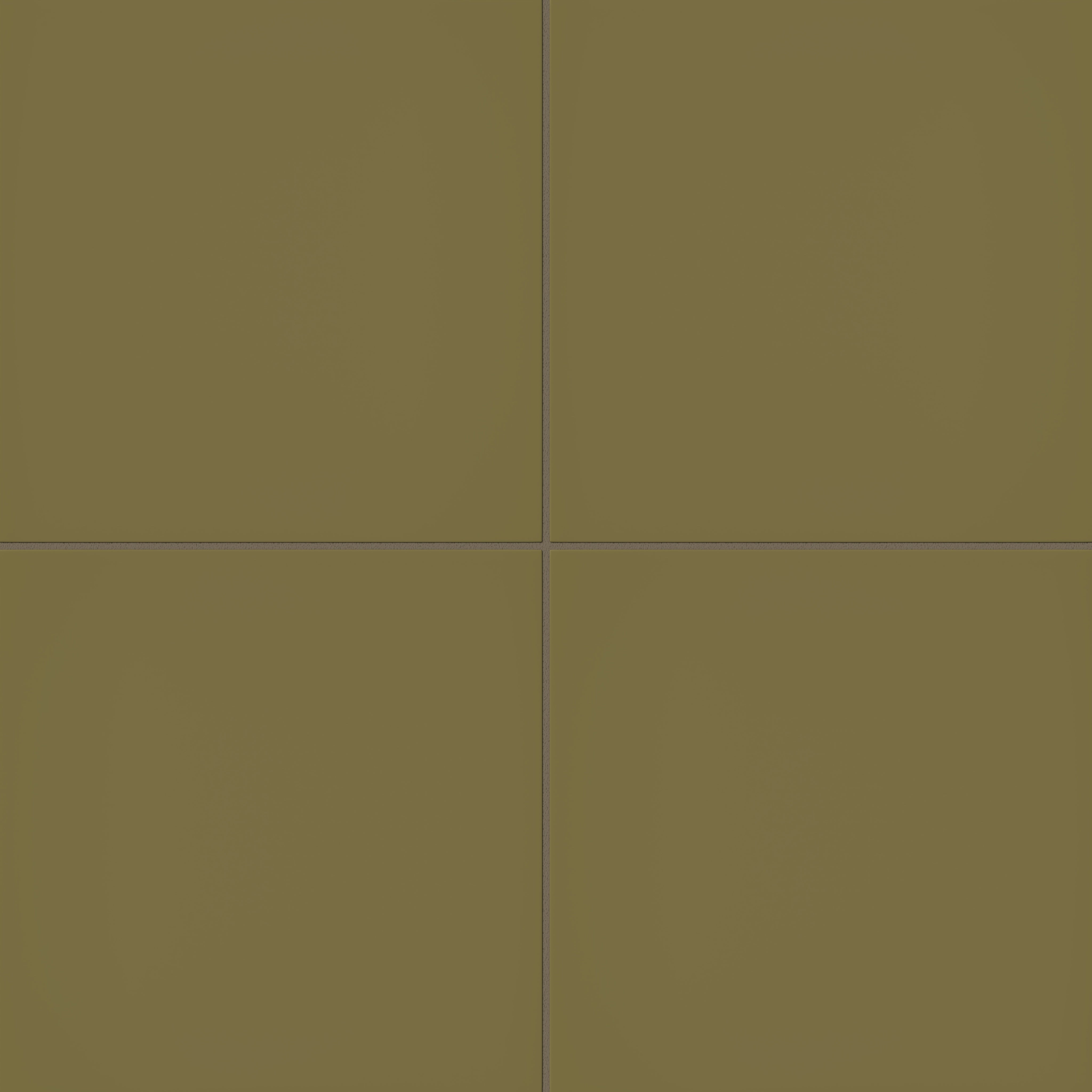 12x12 Natural Press Ceramic Tile in Sap Green Matte