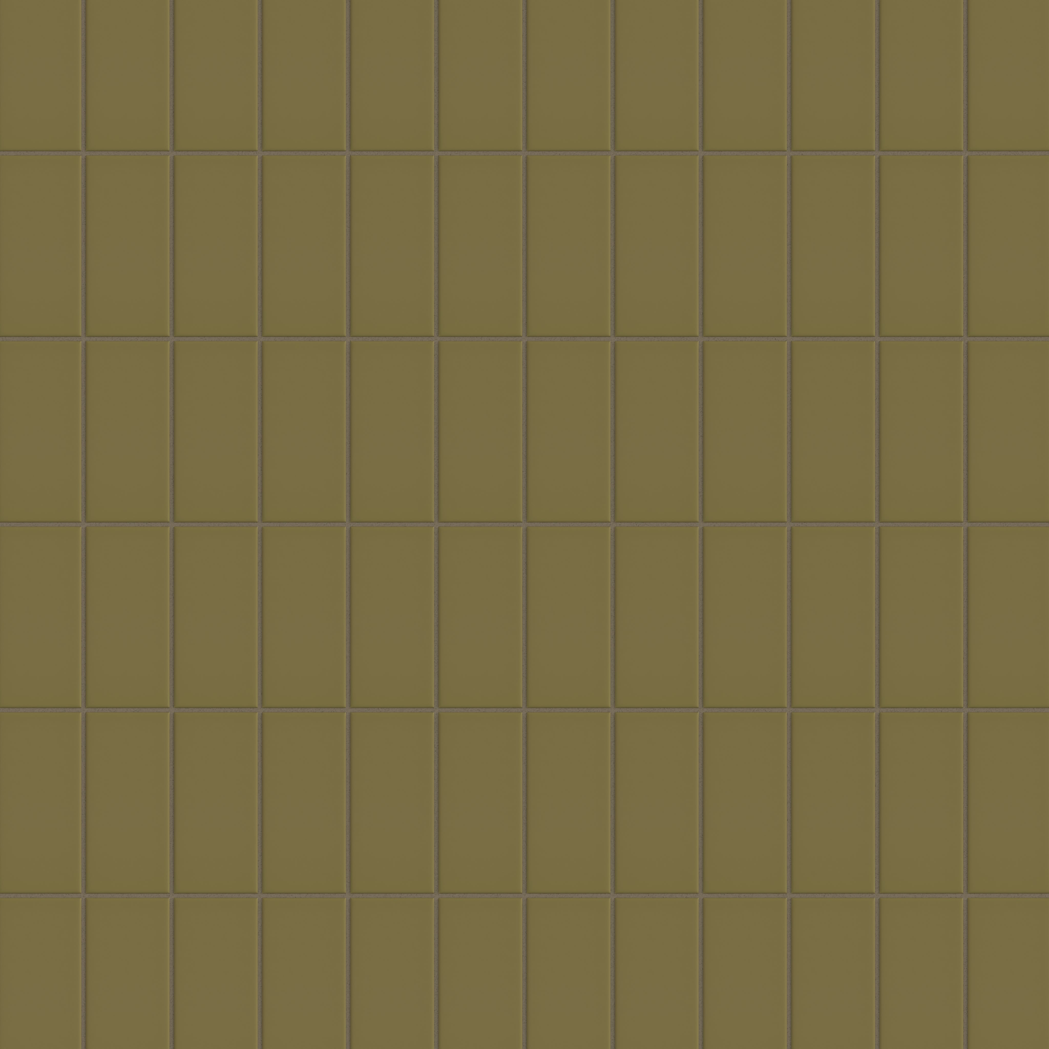 3x6 Natural Press Ceramic Tile in Sap Green Matte