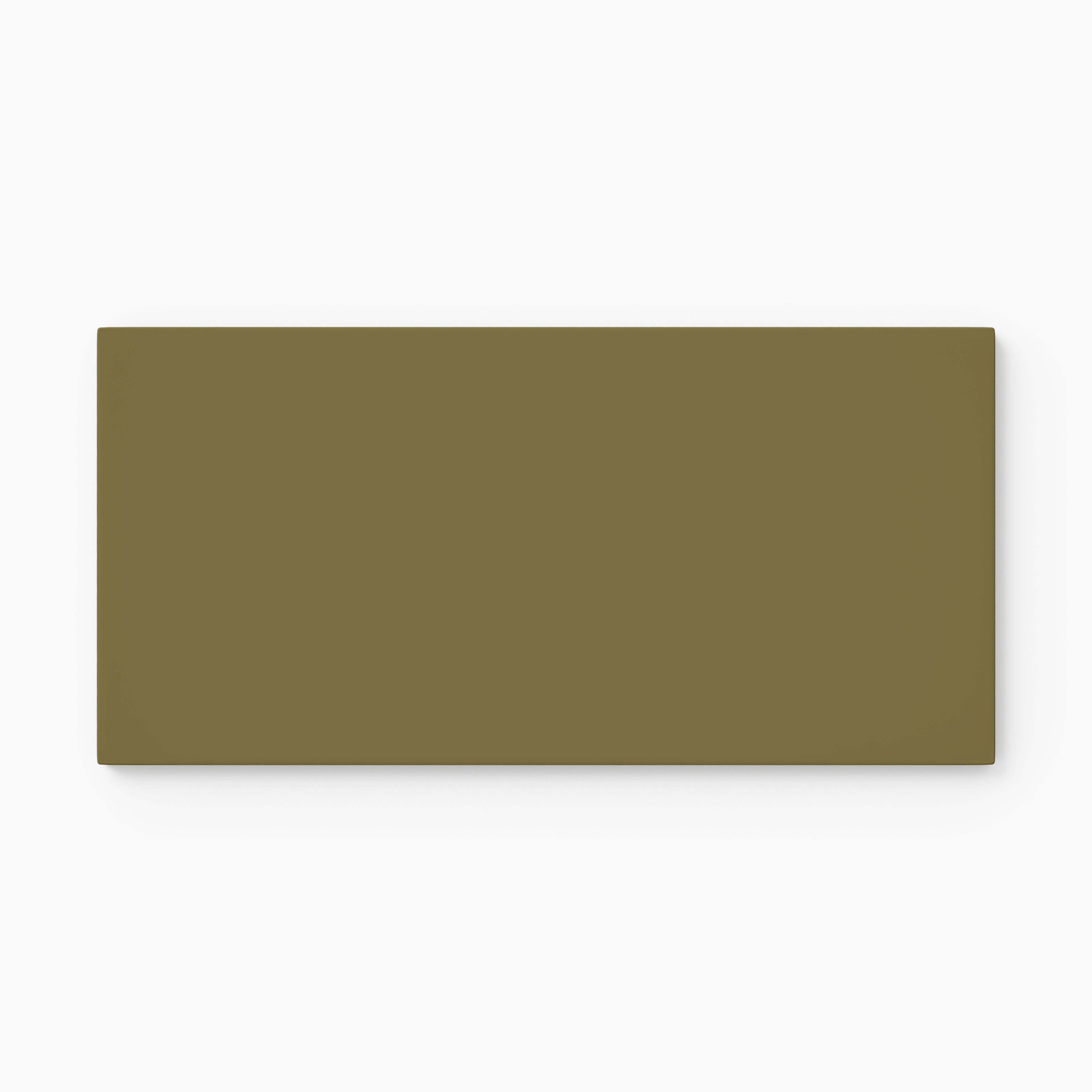 4x8 Natural Press Ceramic Tile in Sap Green Matte