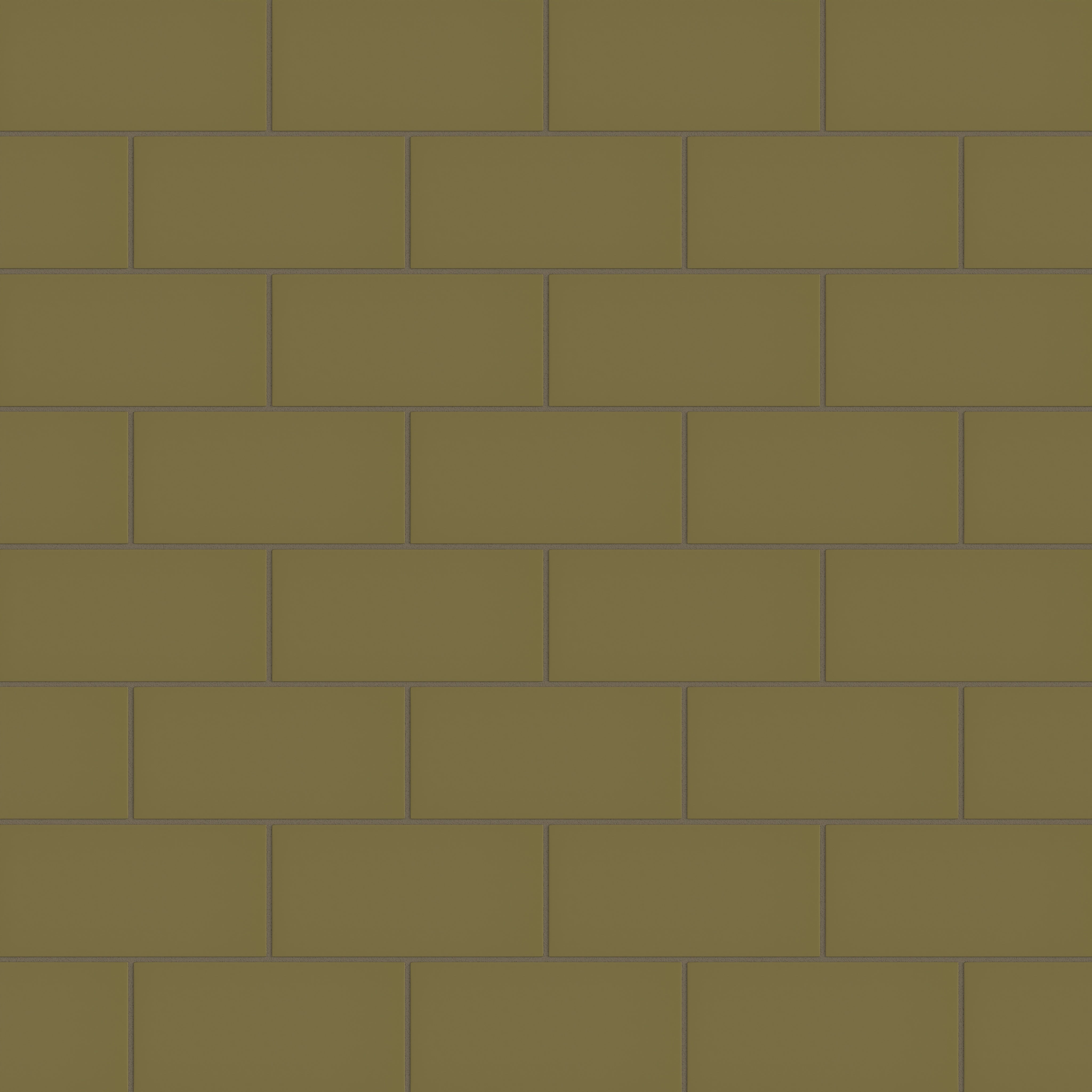 4x8 Natural Press Ceramic Tile in Sap Green Matte