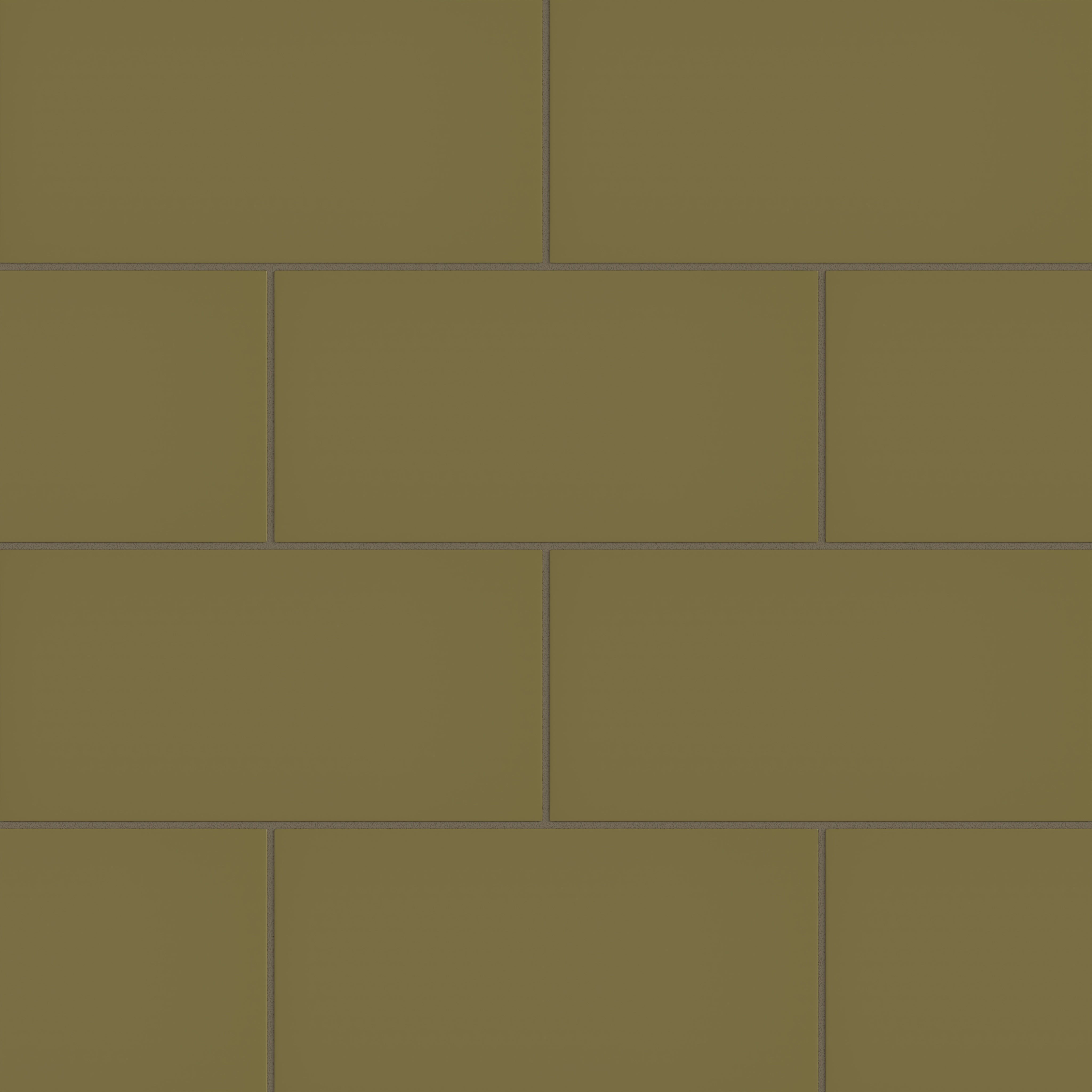 6x12 Natural Press Ceramic Tile in Sap Green Matte
