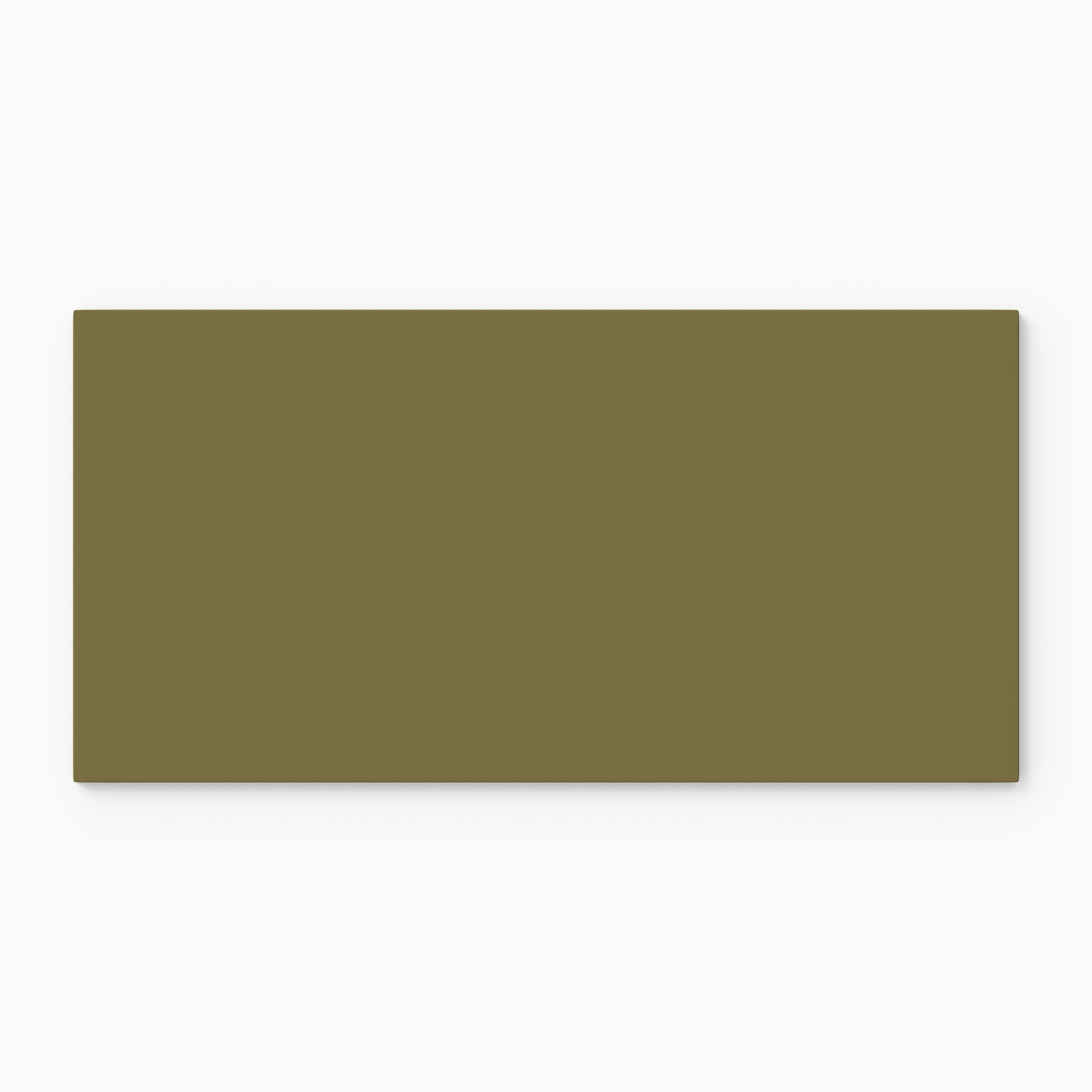 6x12 Natural Press Ceramic Tile in Sap Green Matte
