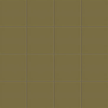 6x6 Natural Press Ceramic Tile in Sap Green Matte