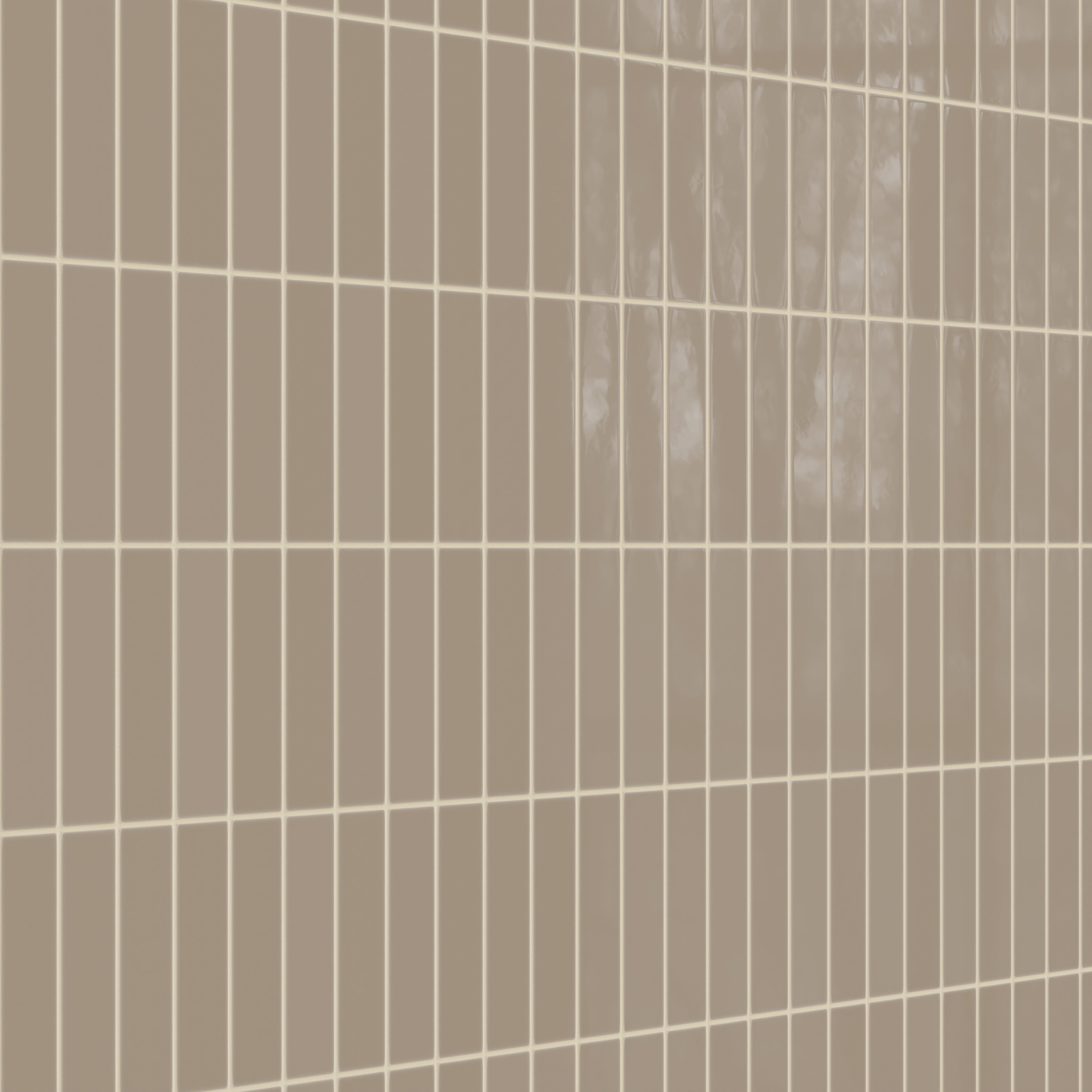 Quick Ship 2x8 Natural Press Tile in Sawtooth Gloss