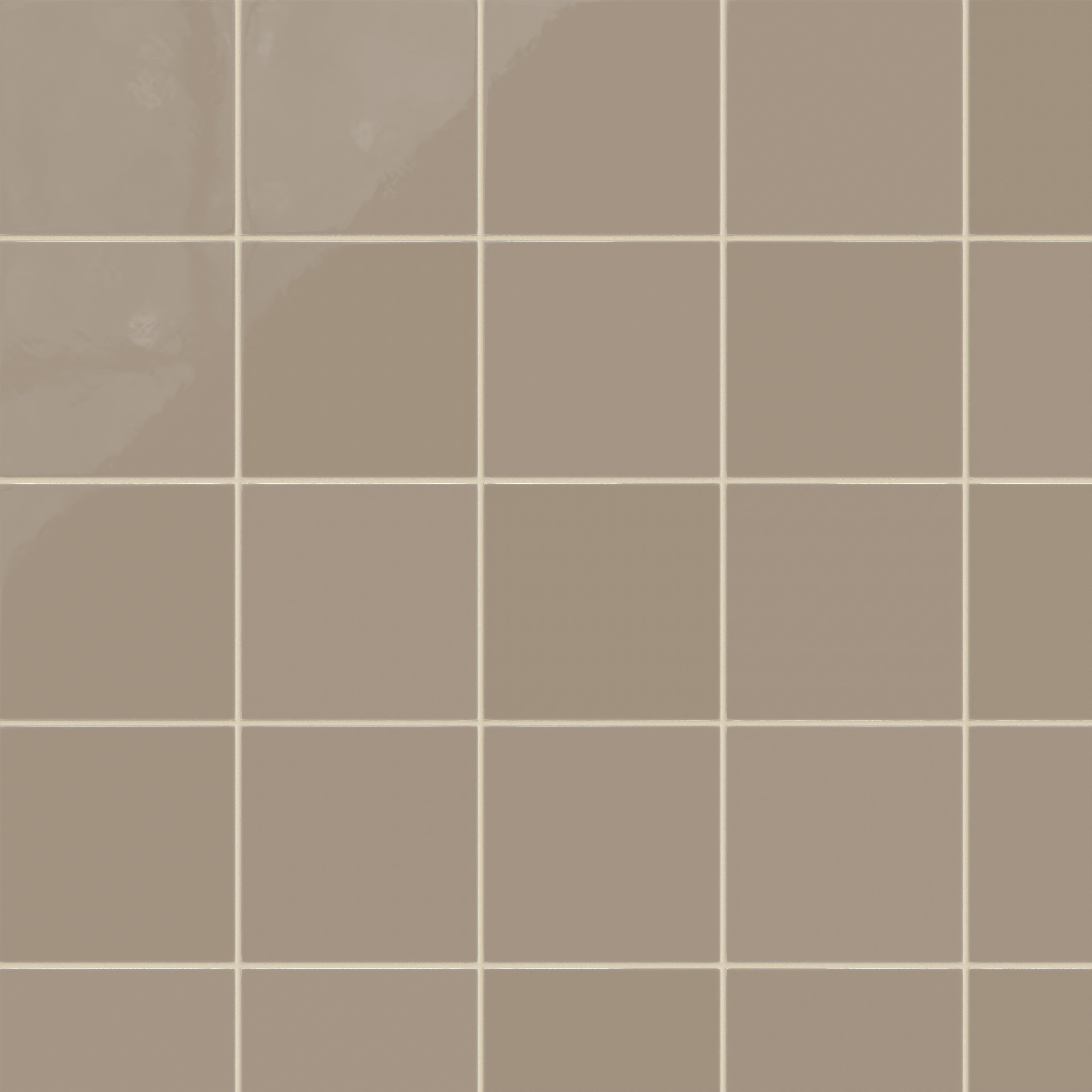 8x8 Natural Press Ceramic Tile in Sawtooth Gloss