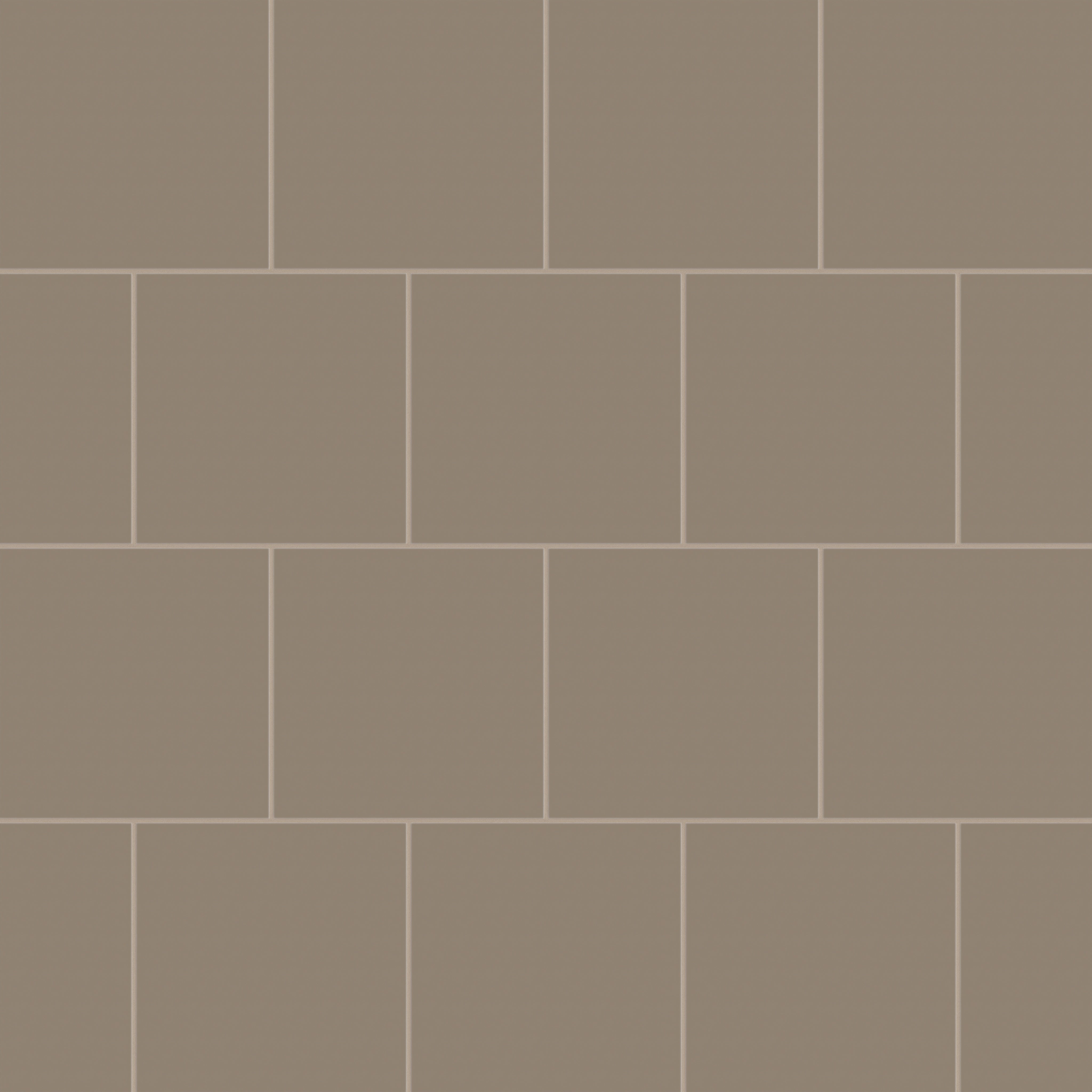 12x12 Natural Press Ceramic Tile in Sawtooth Matte