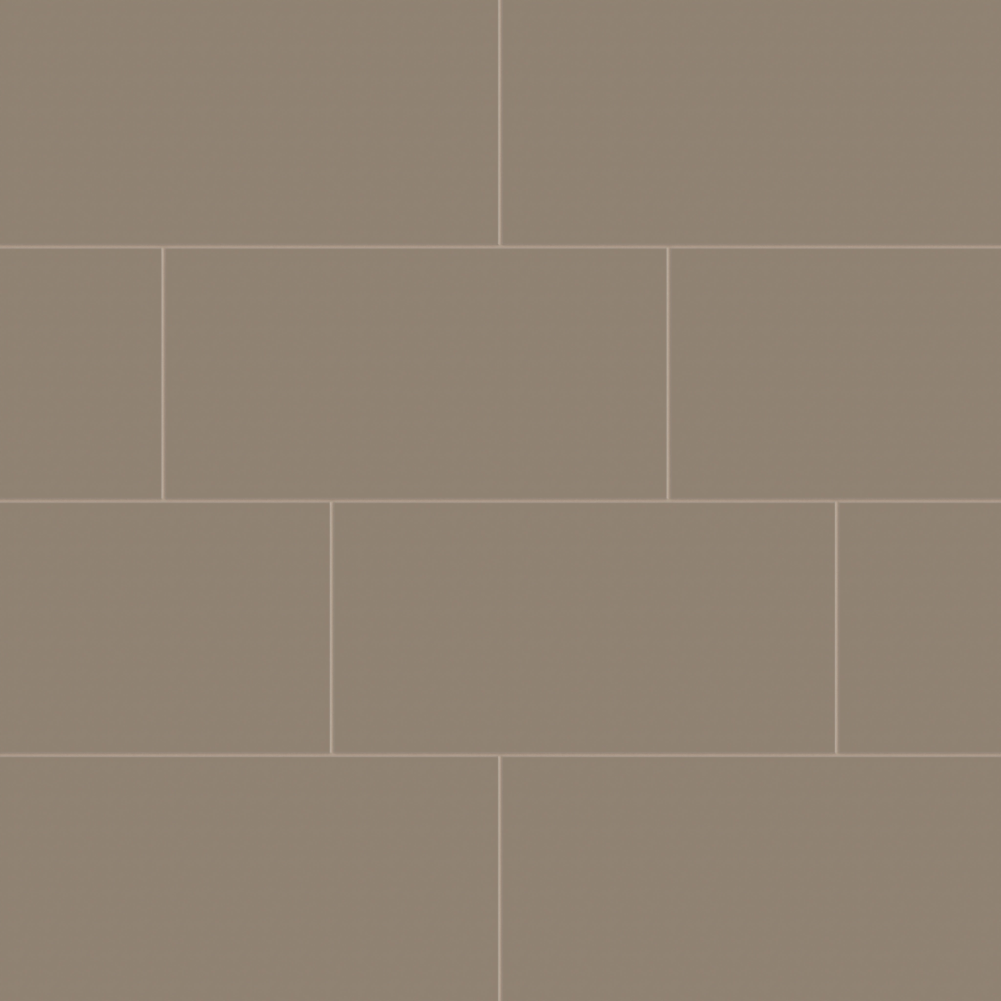 12x24 Natural Press Ceramic Tile in Sawtooth Matte