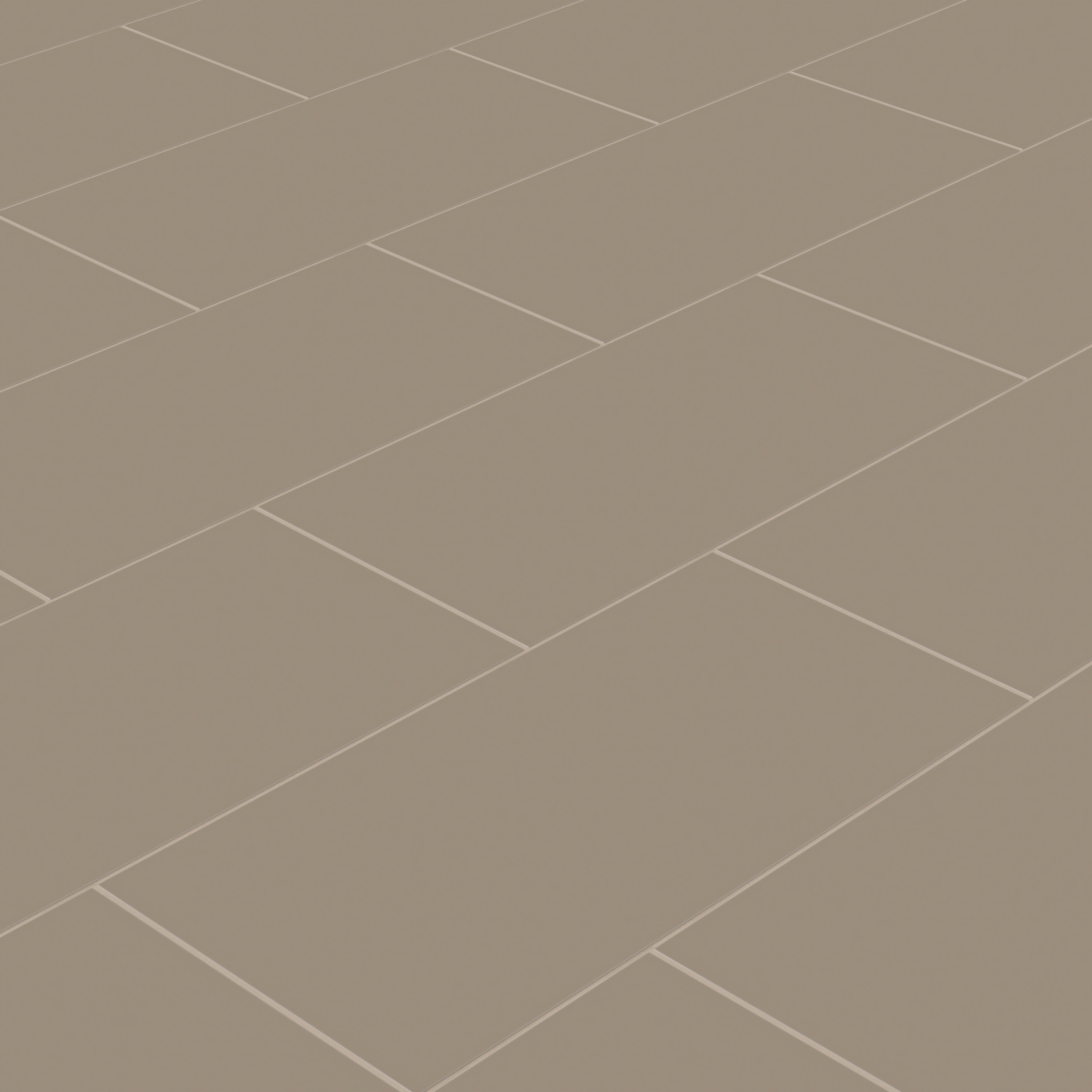 12x24 Natural Press Ceramic Tile in Sawtooth Matte