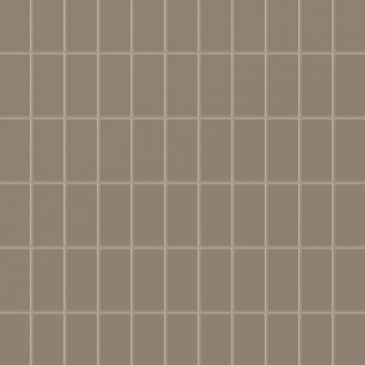 2x4 Straight Set Sheeted Natural Press Ceramic Mosaic Tile in Sawtooth Matte