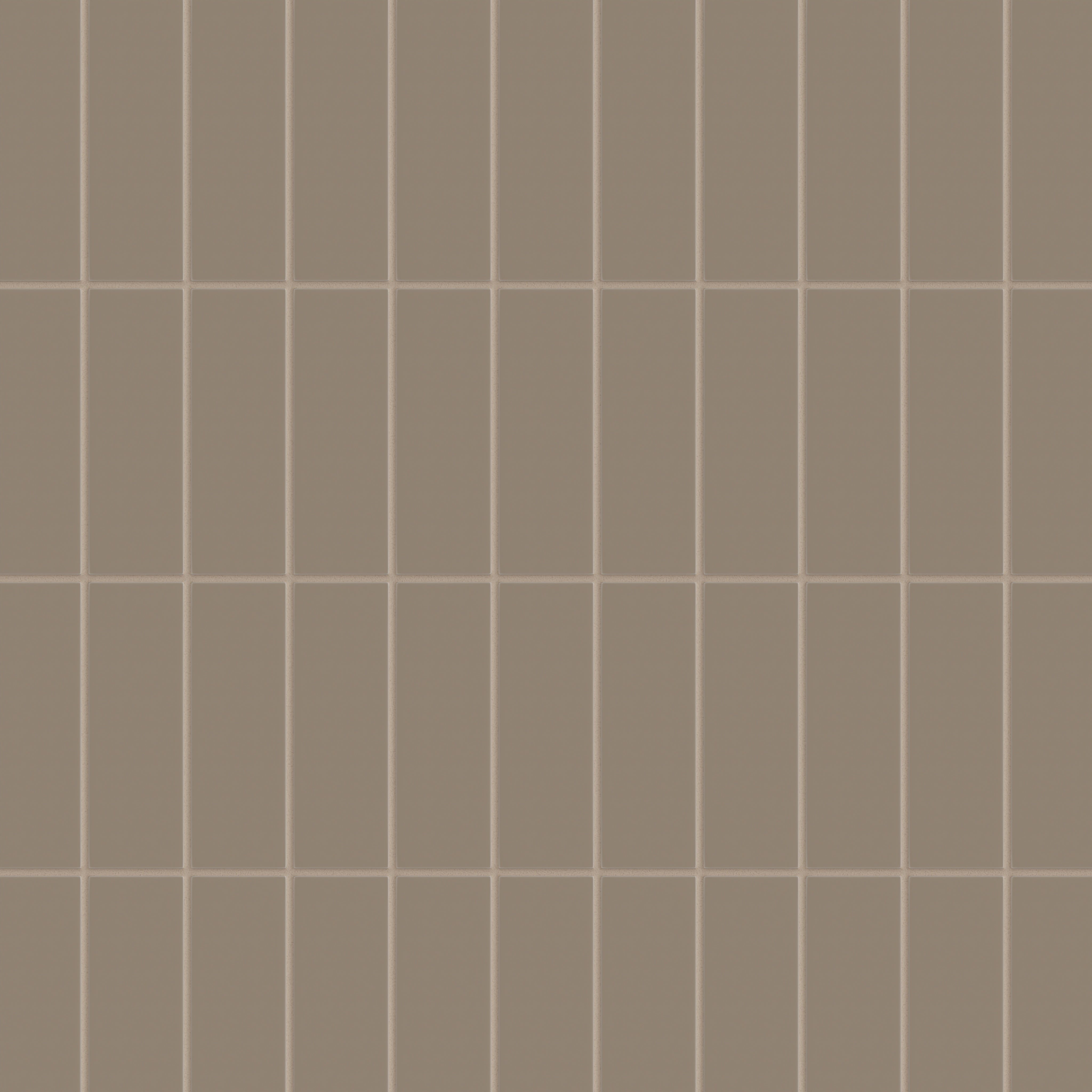 2x6 Natural Press Ceramic Tile in Sawtooth Matte