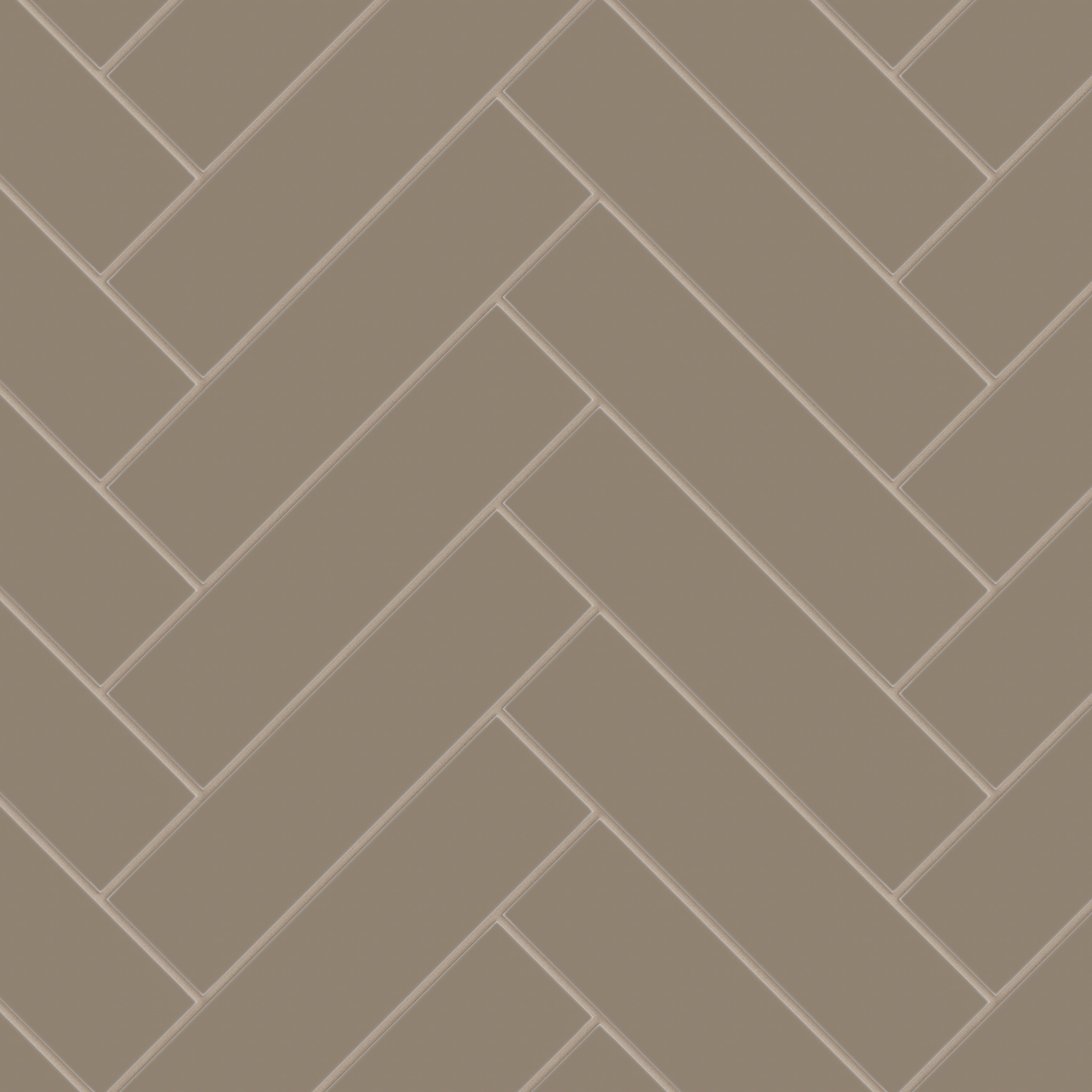 3x12 Natural Press Ceramic Tile in Sawtooth Matte