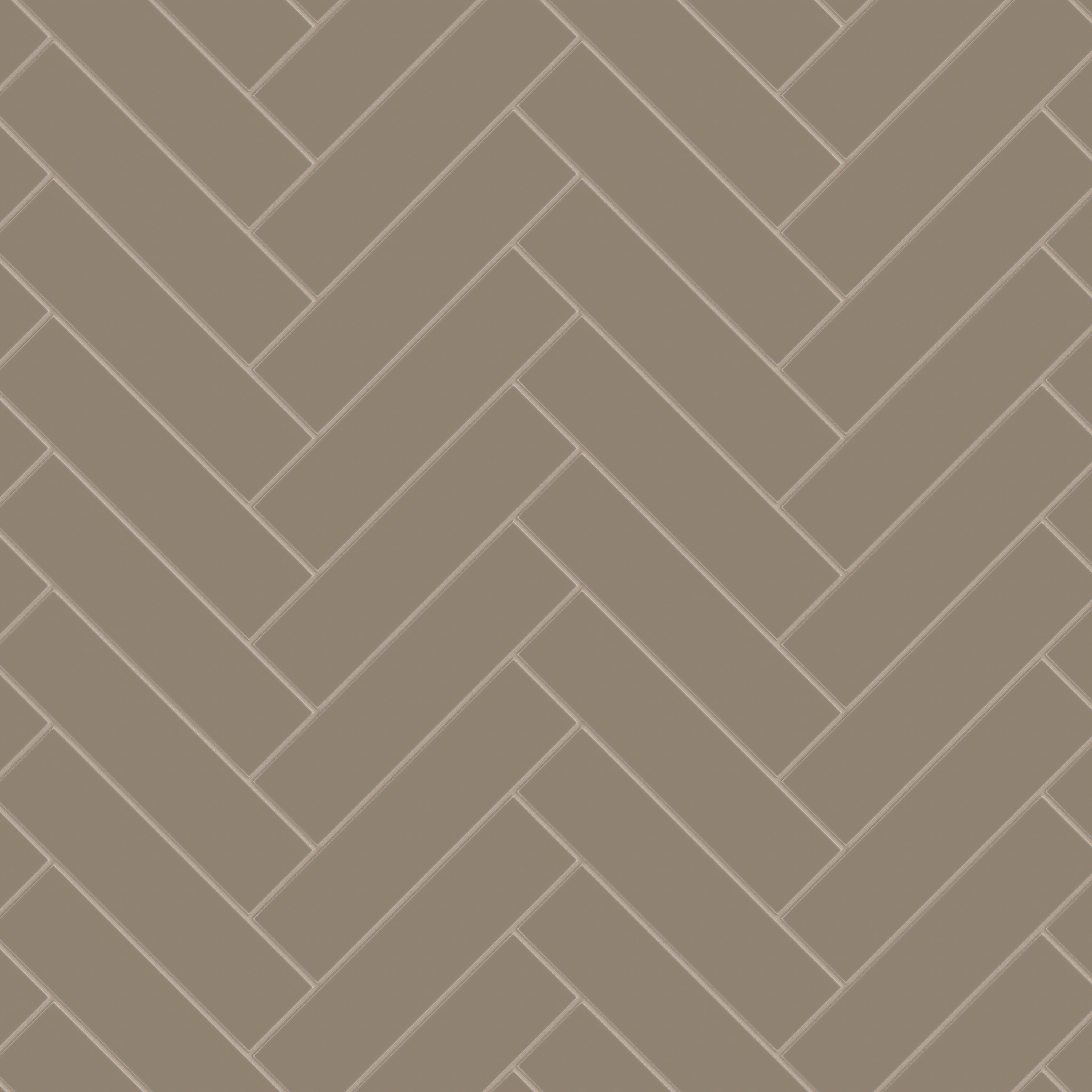 3x12 Natural Press Ceramic Tile in Sawtooth Matte