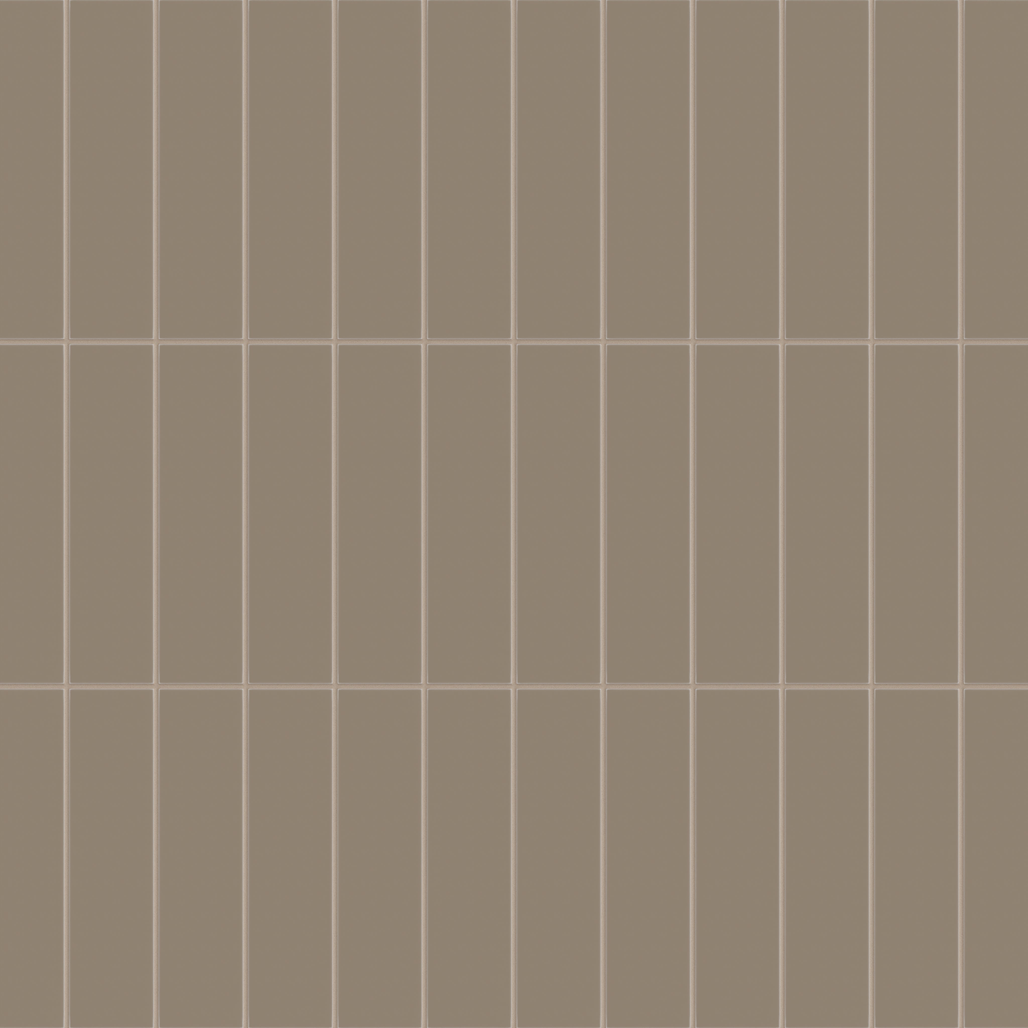 3x12 Natural Press Ceramic Tile in Sawtooth Matte