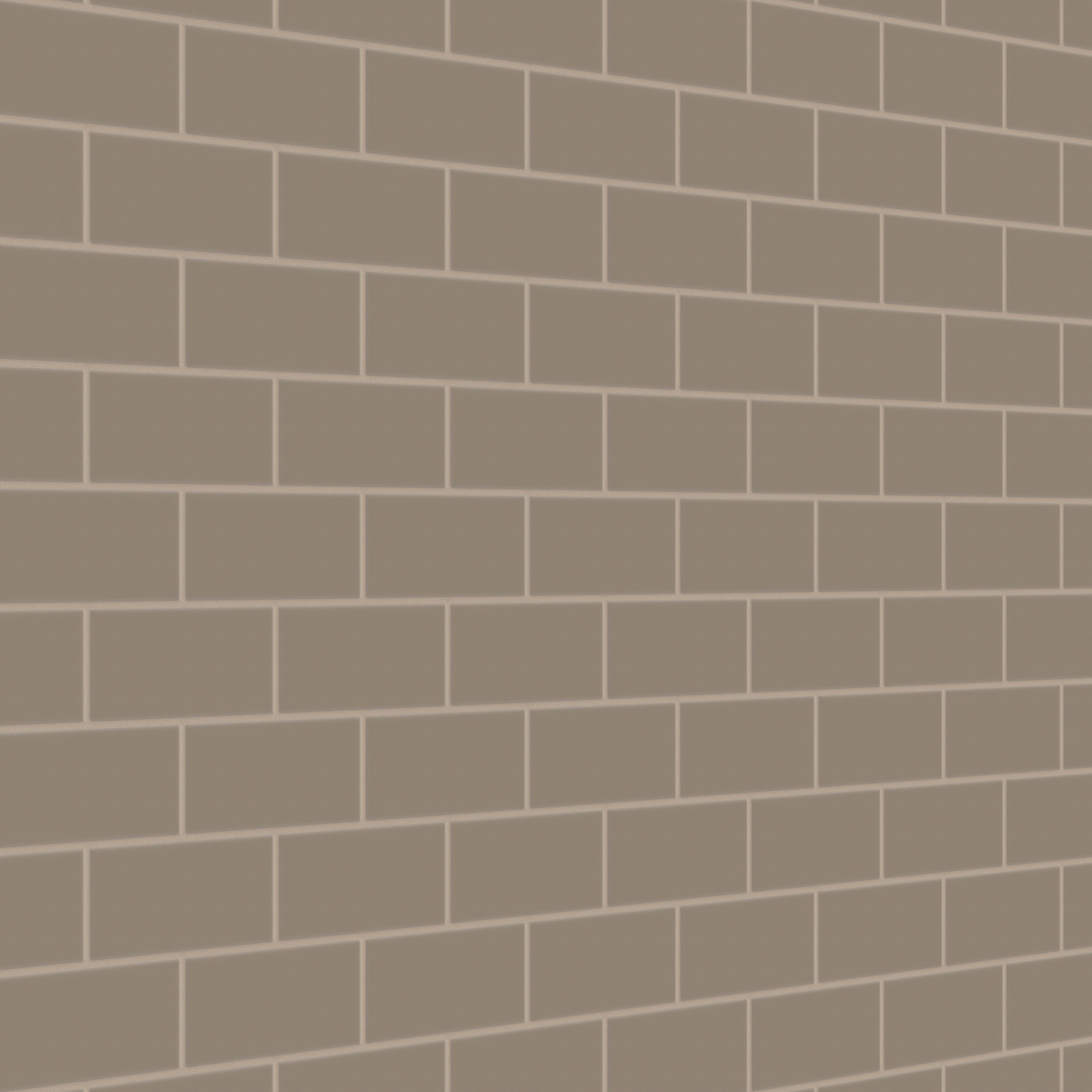 3x6 Natural Press Ceramic Tile in Sawtooth Matte