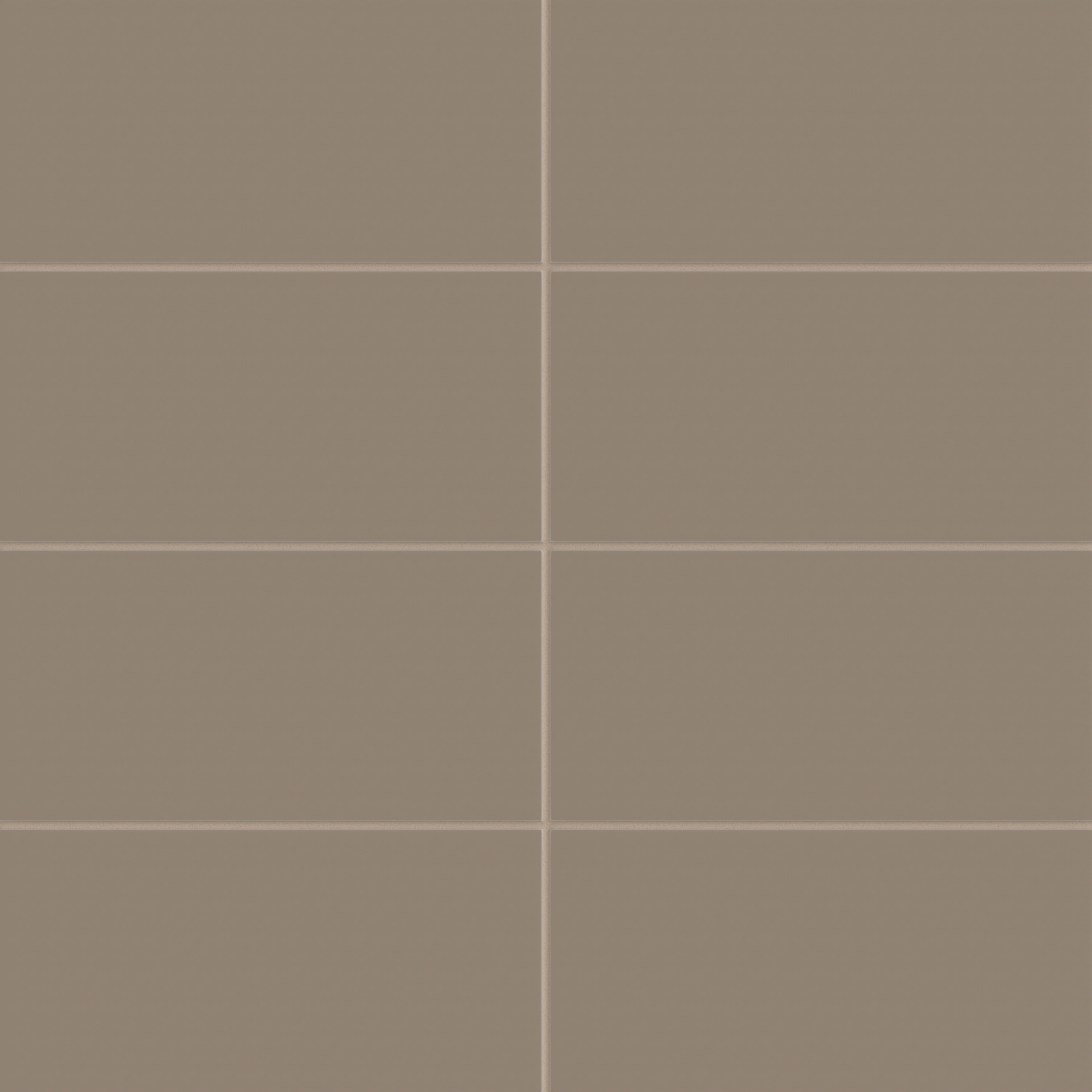 6x12 Natural Press Ceramic Tile in Sawtooth Matte