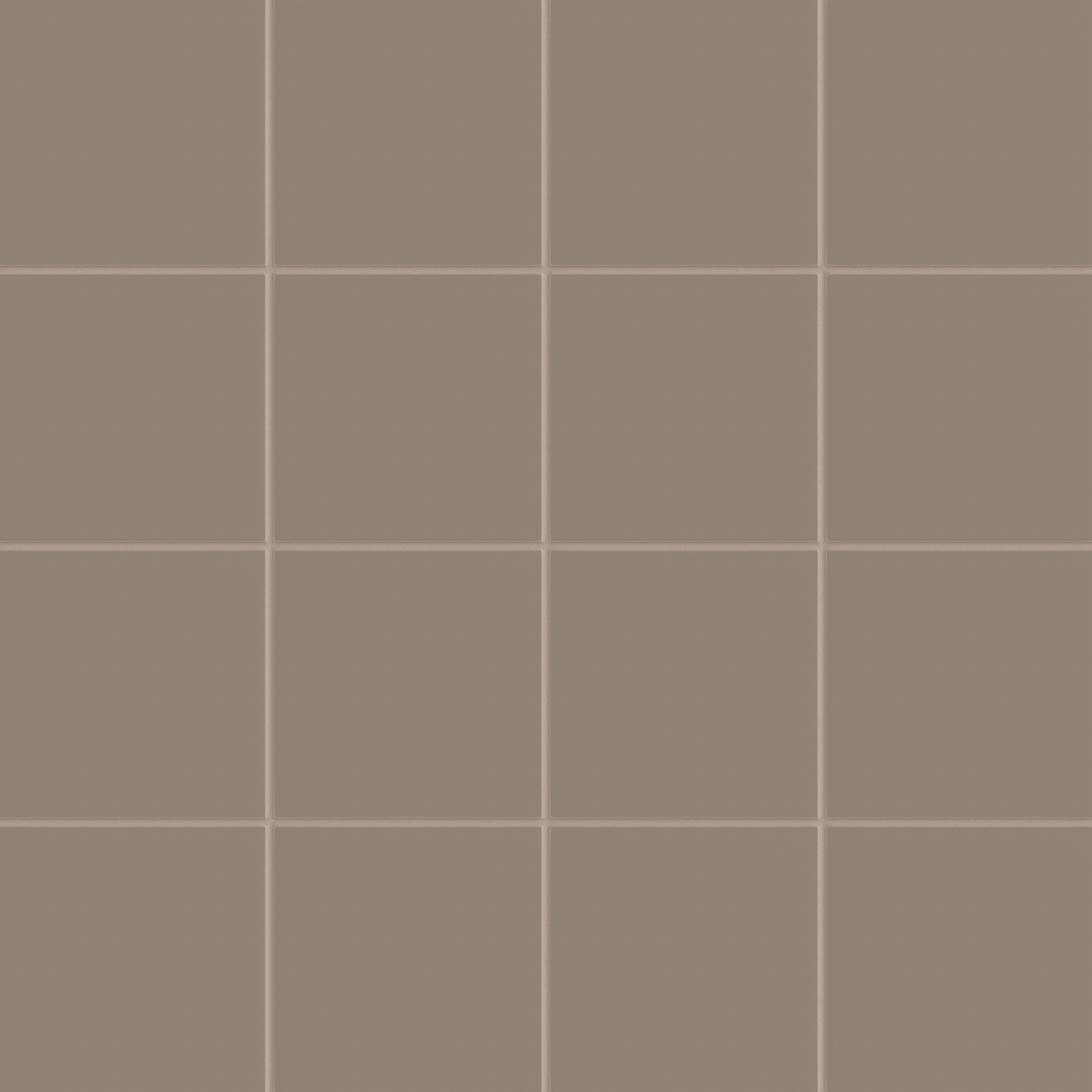6x6 Natural Press Ceramic Tile in Sawtooth Matte