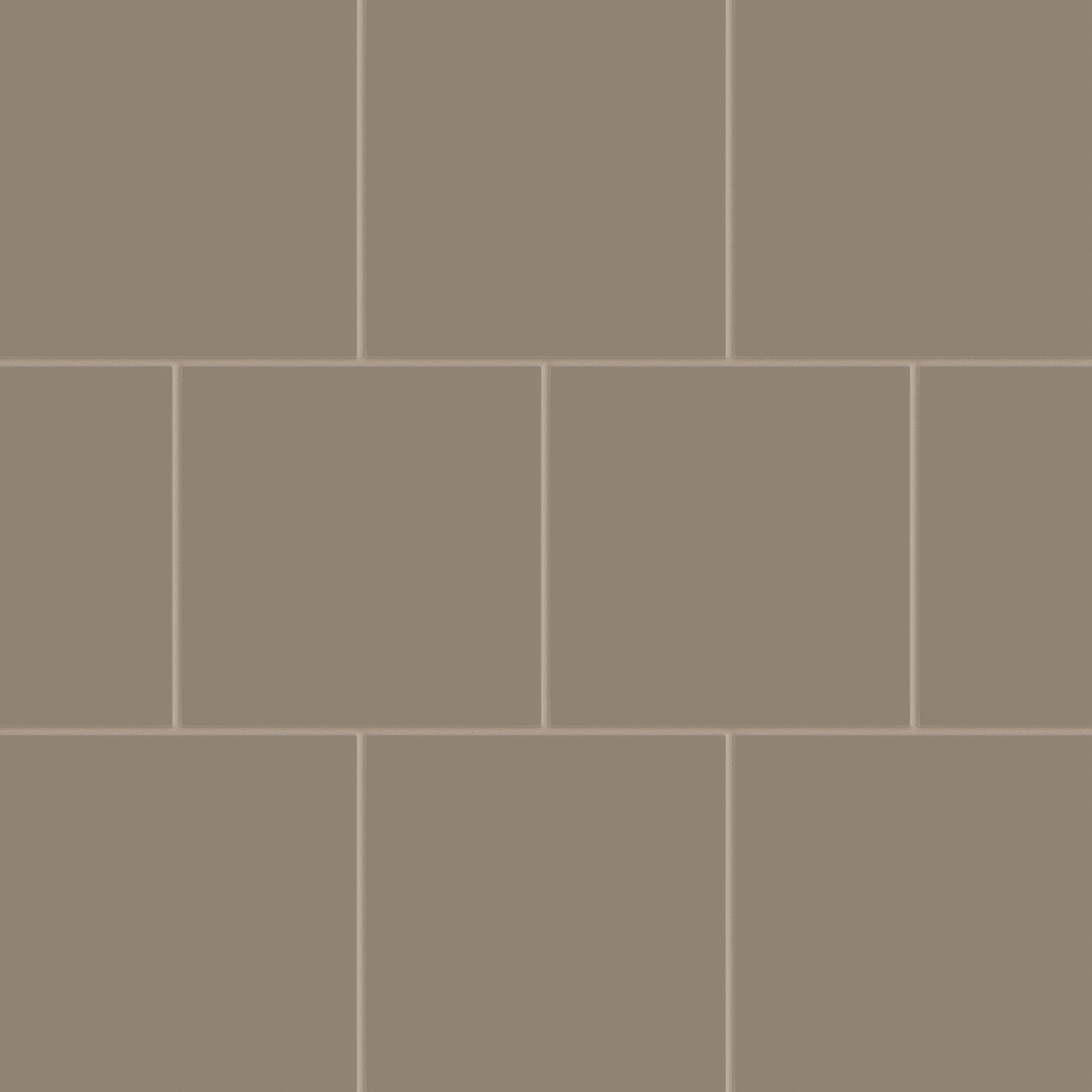 8x8 Natural Press Ceramic Tile in Sawtooth Matte