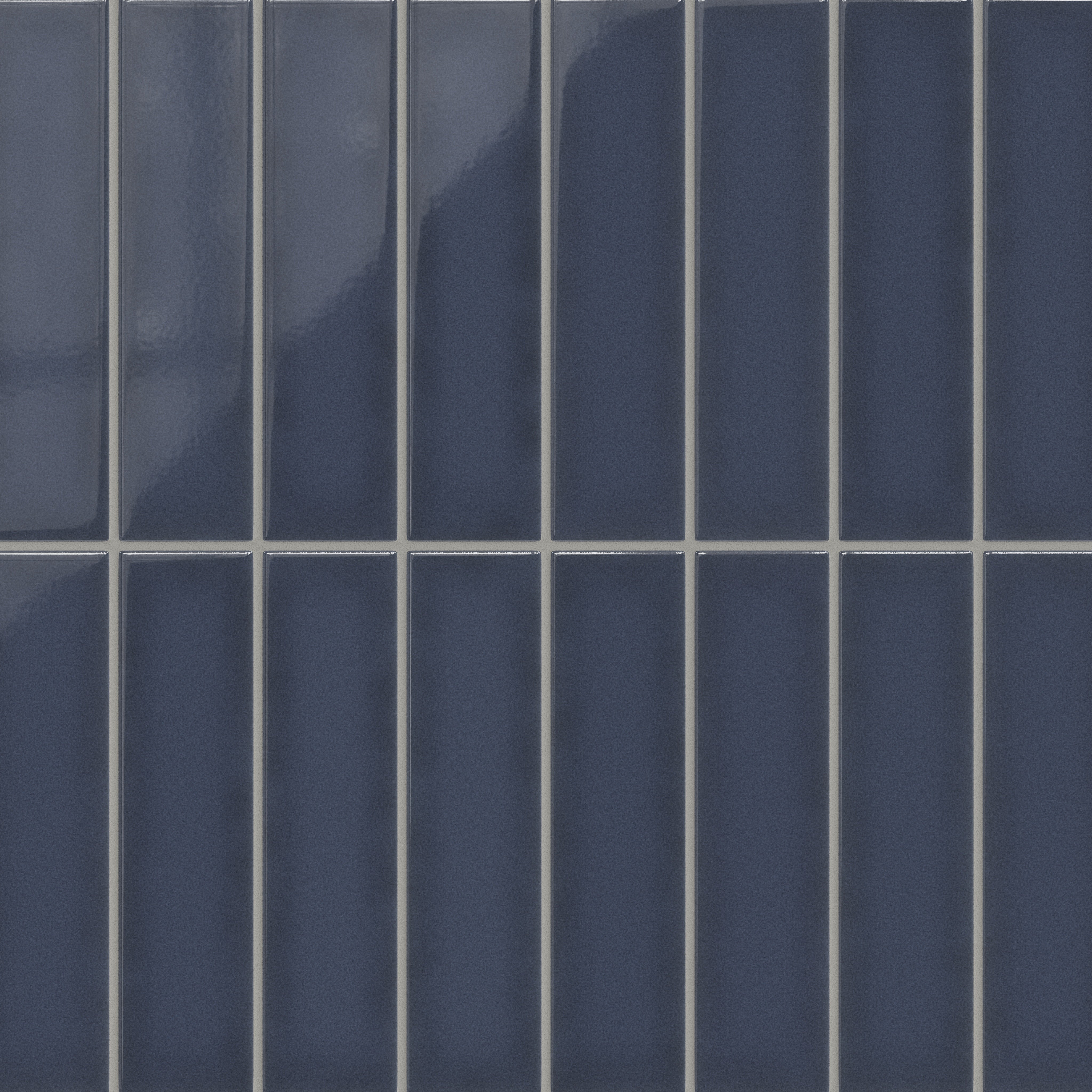3x12 Original Ceramic Tile in Slate Blue Gloss