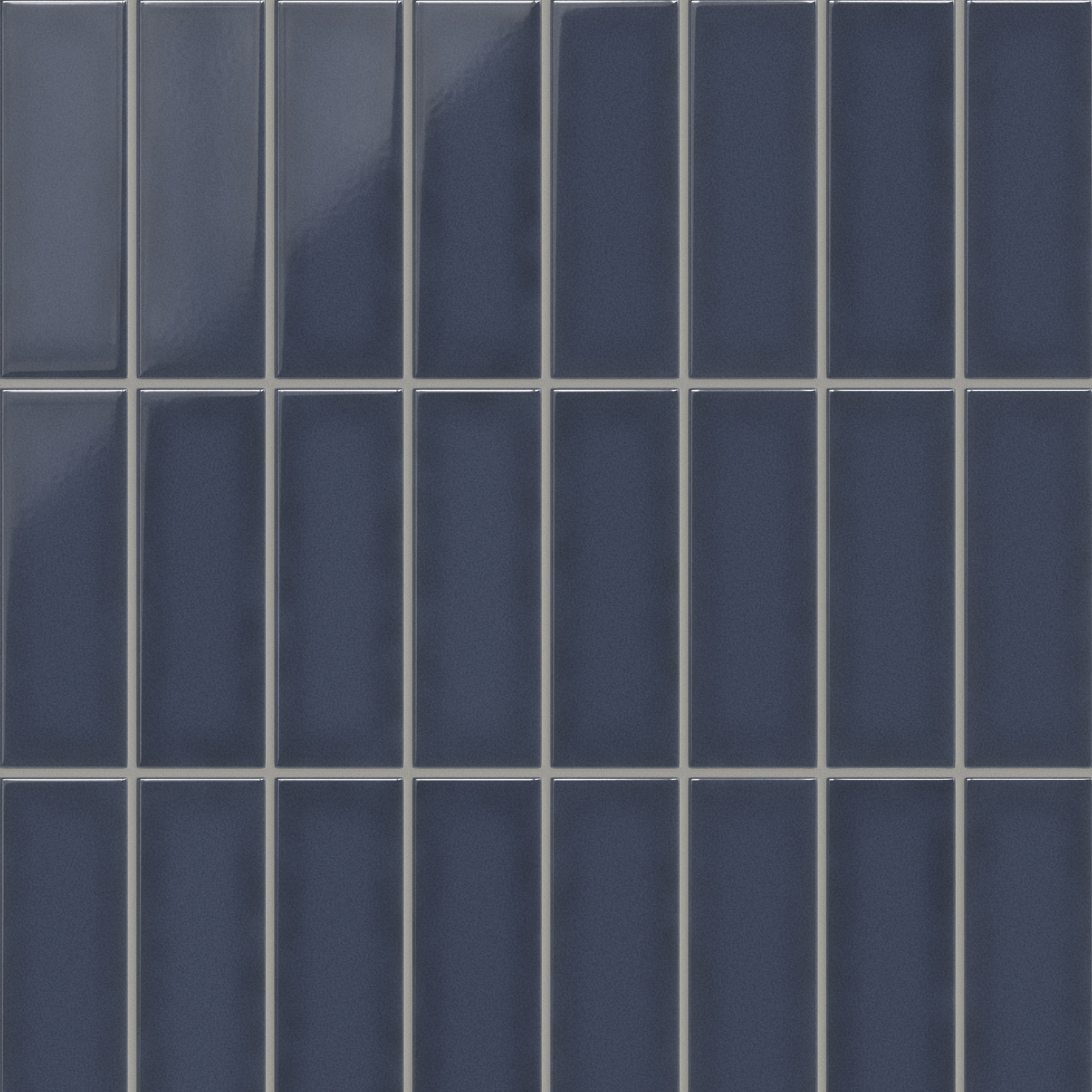 3x9 Original Ceramic Tile in Slate Blue Gloss