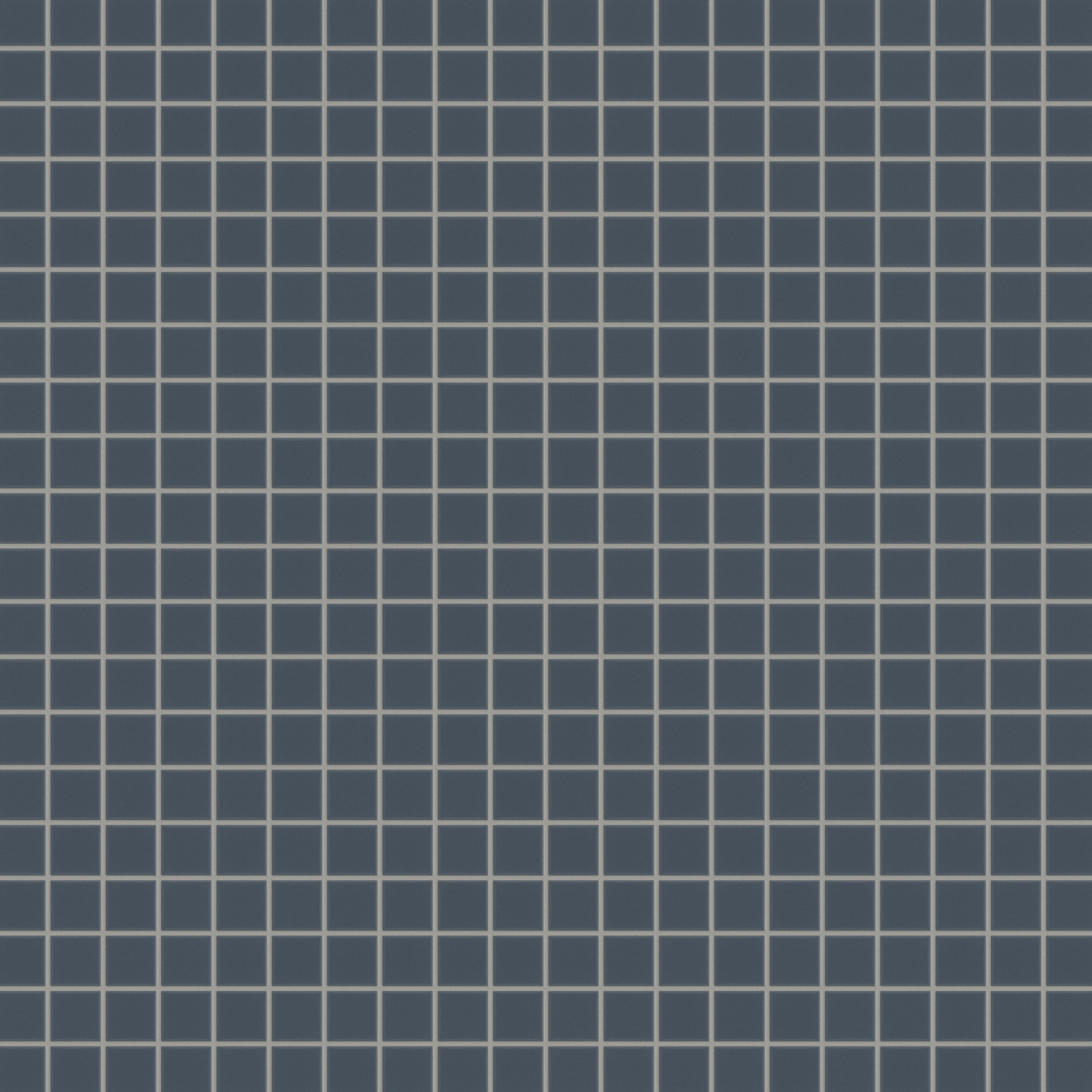 2x2 Straight Set Sheeted Original Ceramic Mosaic Tile in Slate Blue Matte
