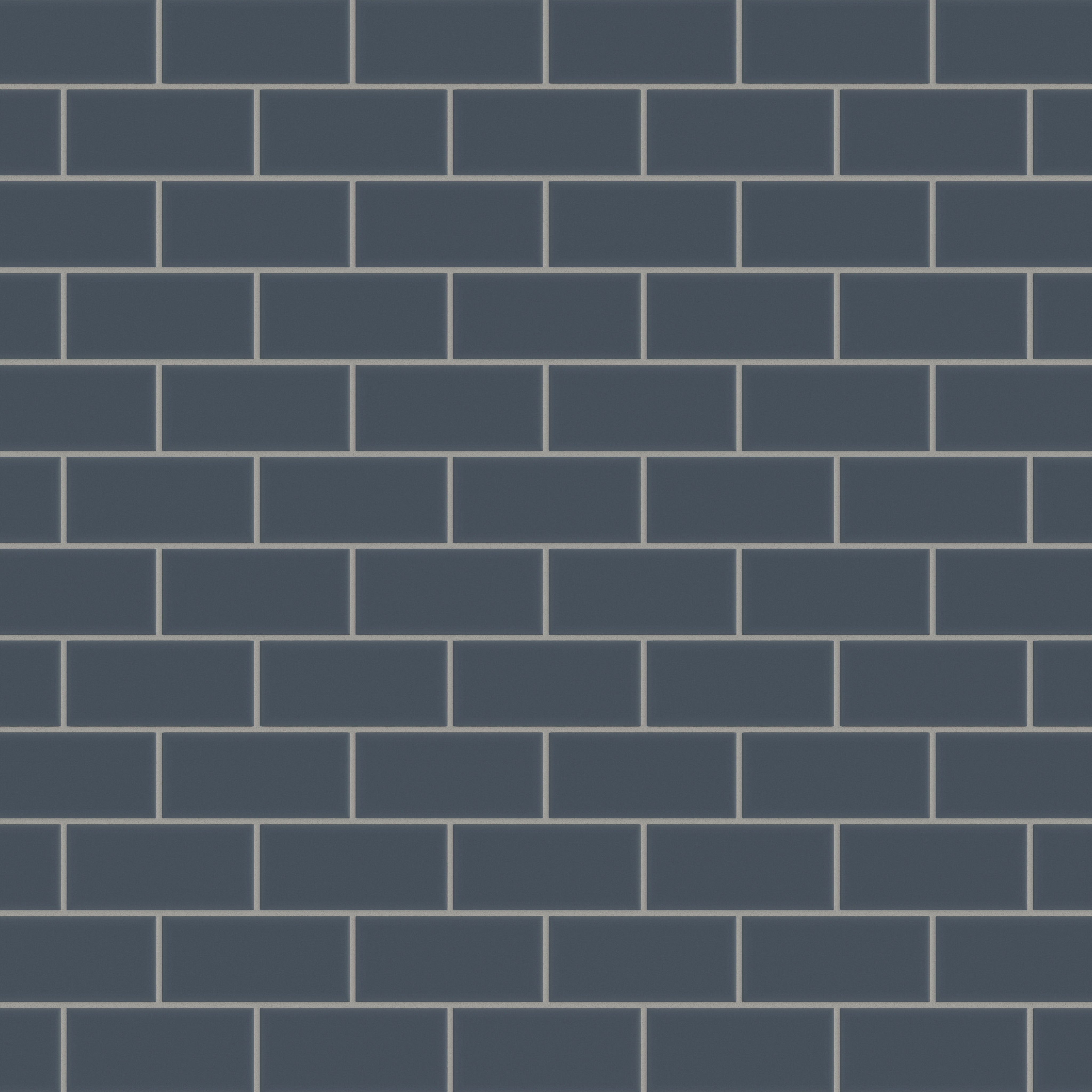3x6 Original Ceramic Tile in Slate Blue Matte