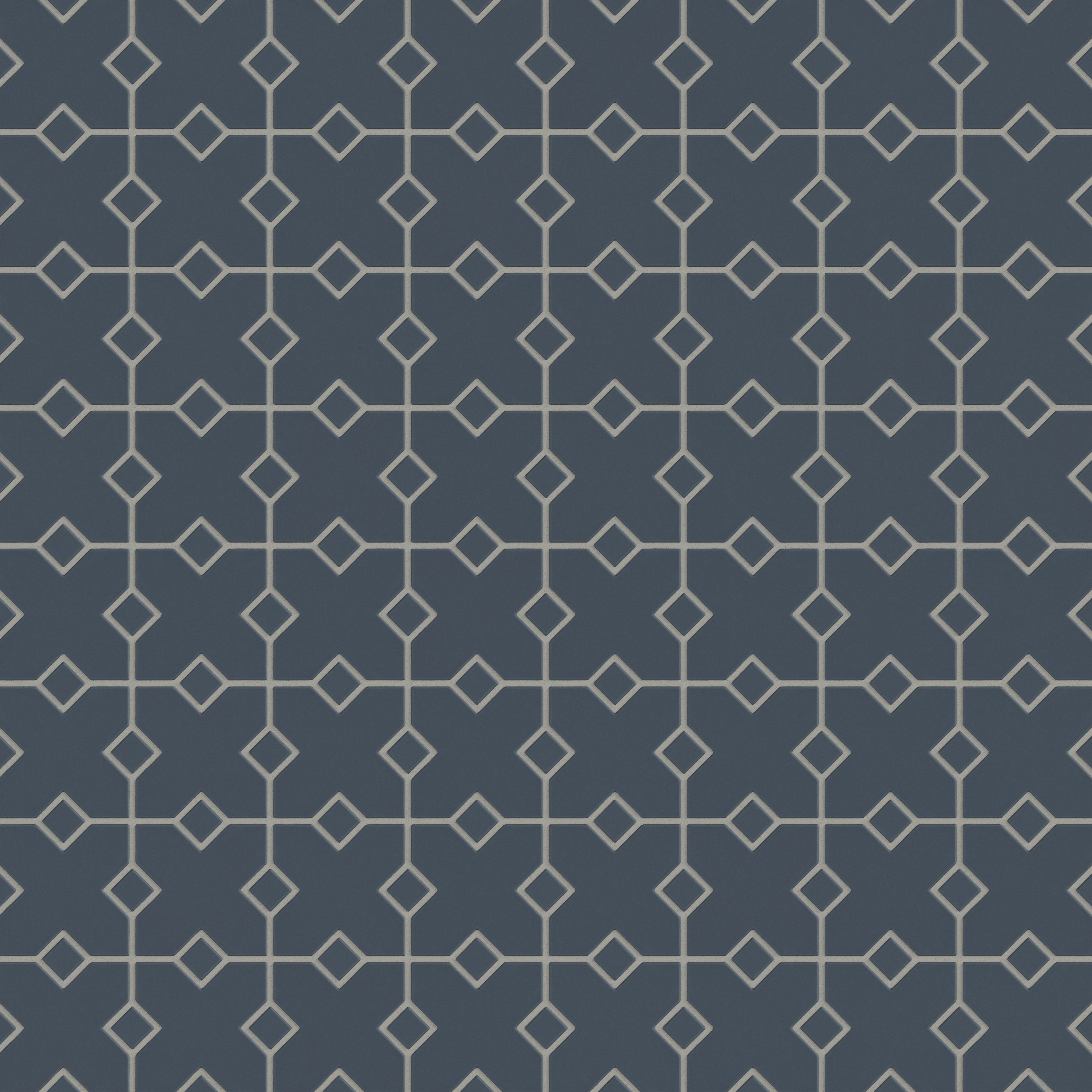Hacienda Sheeted Original Ceramic Tile in Slate Blue Matte
