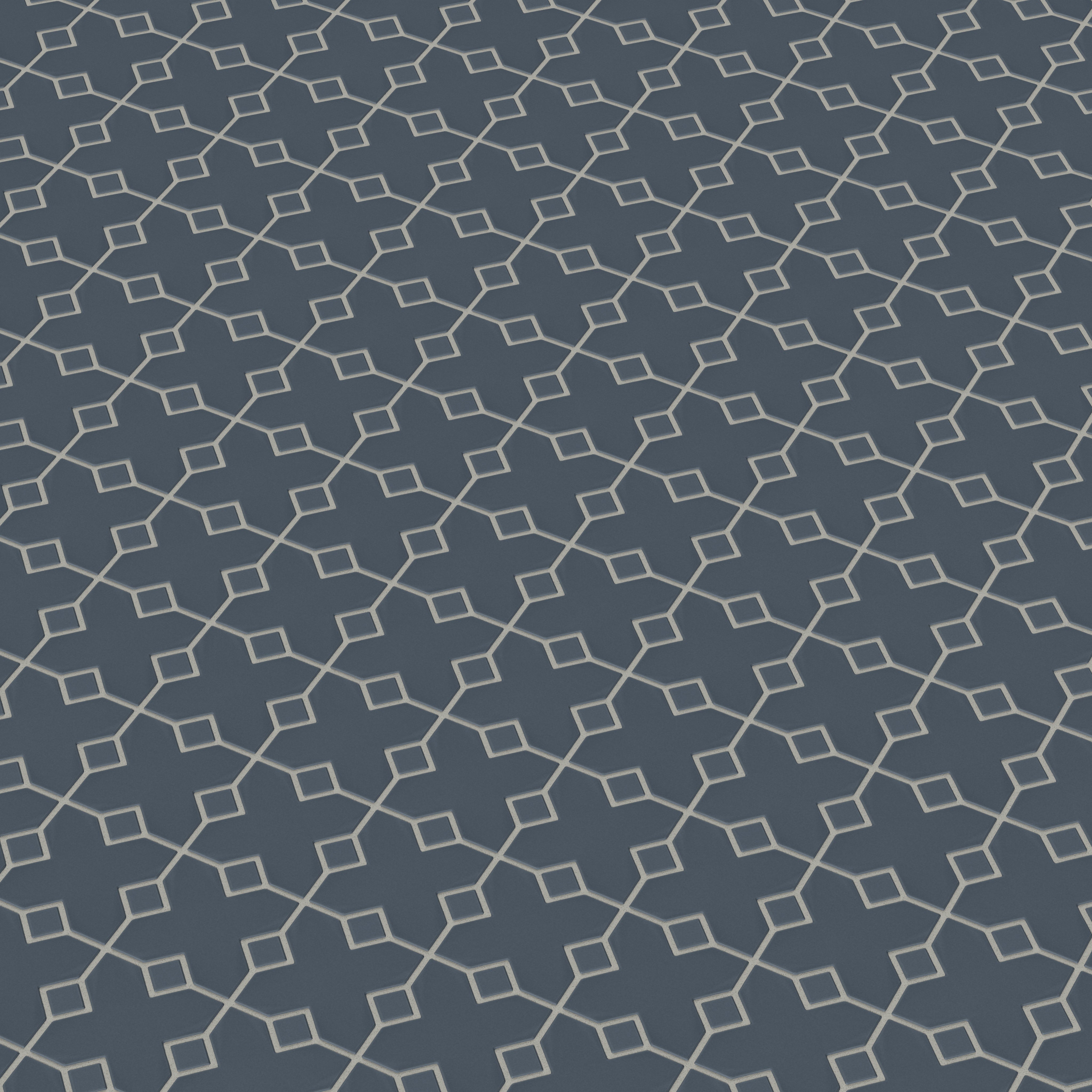 Hacienda Sheeted Original Ceramic Tile in Slate Blue Matte