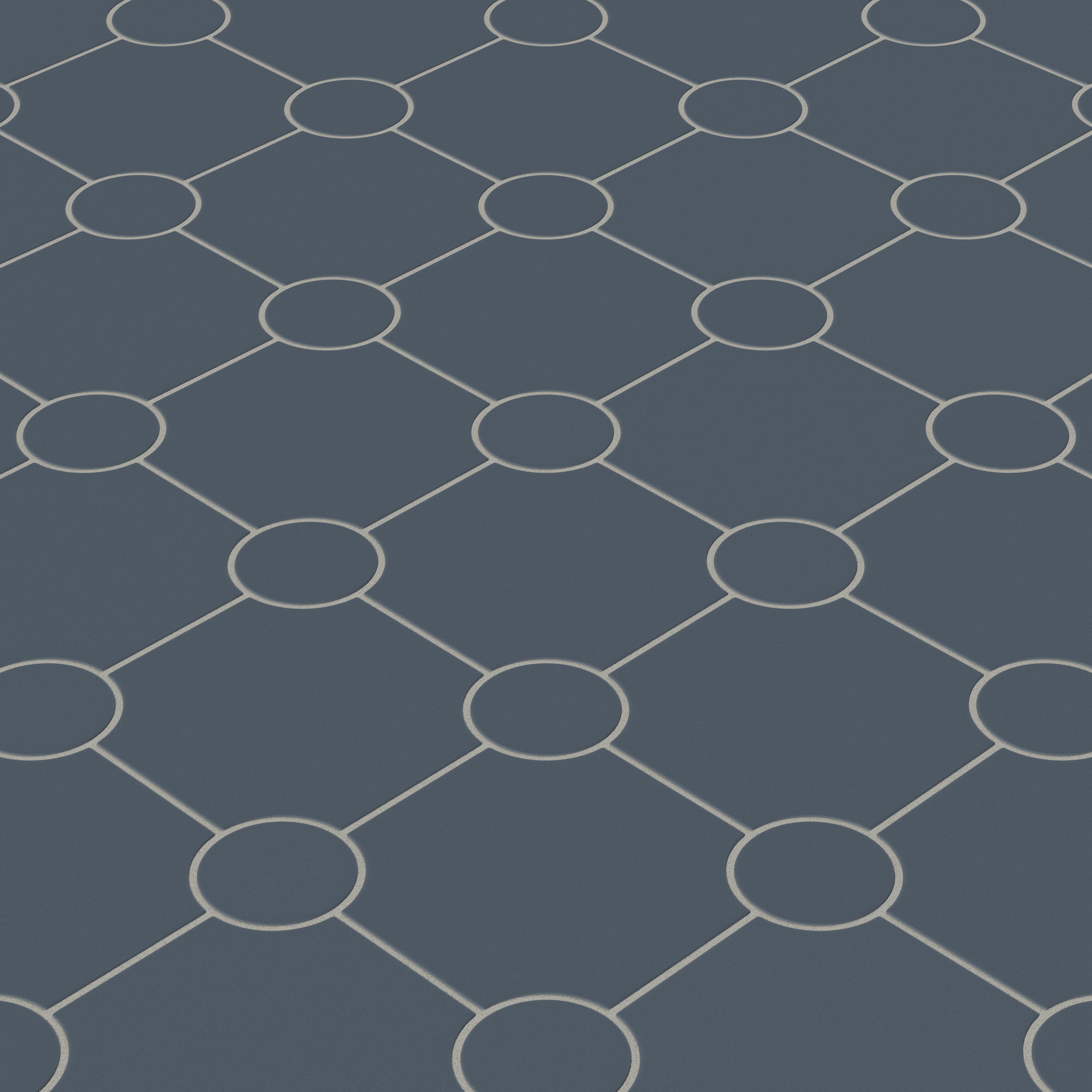 Portico Original Ceramic Tile in Slate Blue Matte