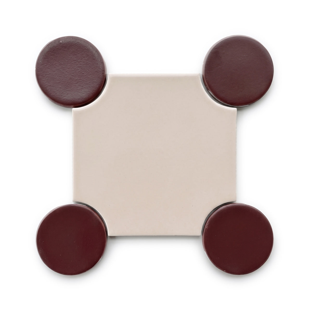 Factory Sale Portico Original Ceramic Tile in Sweet Pea Matte & Garnet Matte
