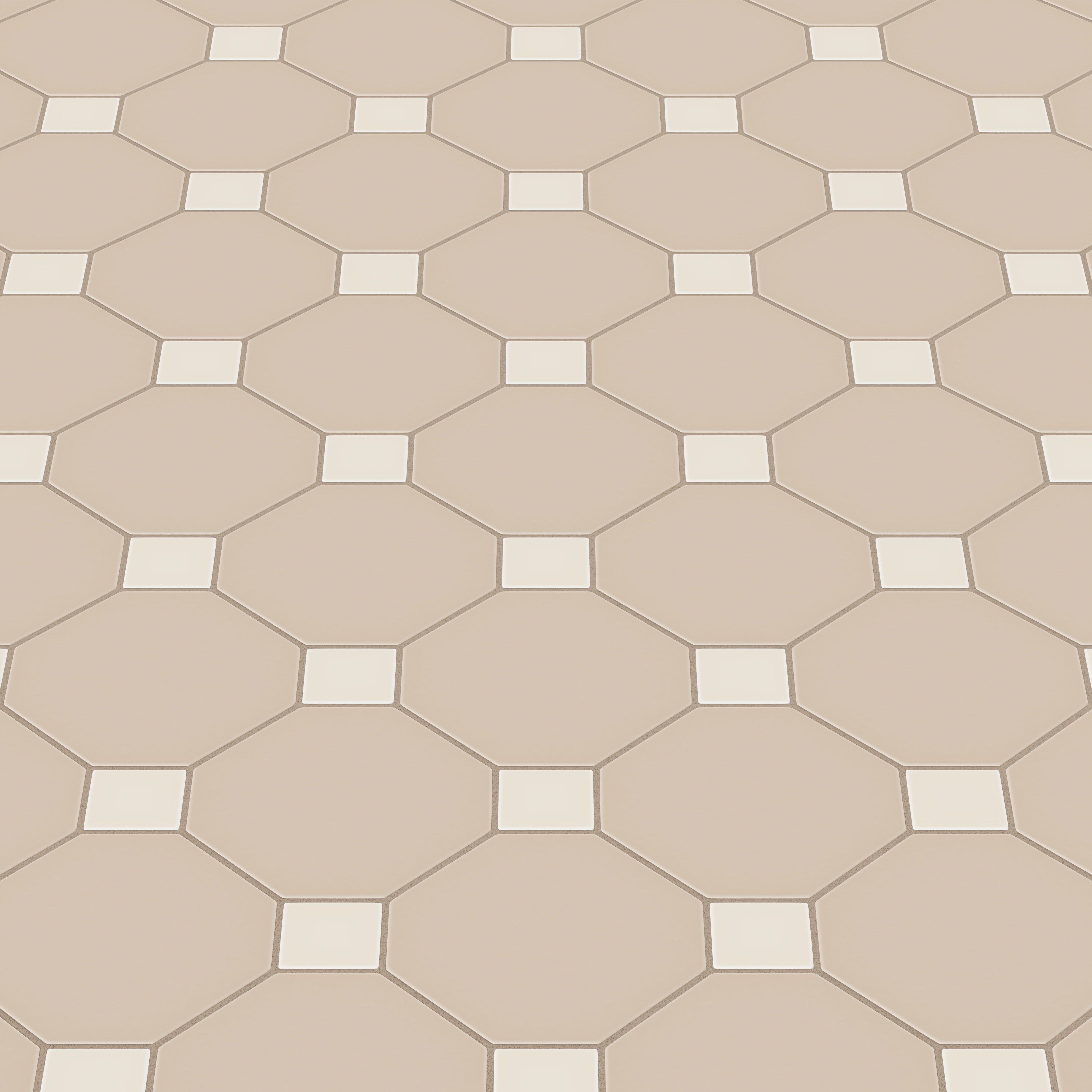 Gramercy Original Ceramic Tile in Sweet Pea Matte & Sand Dune Matte