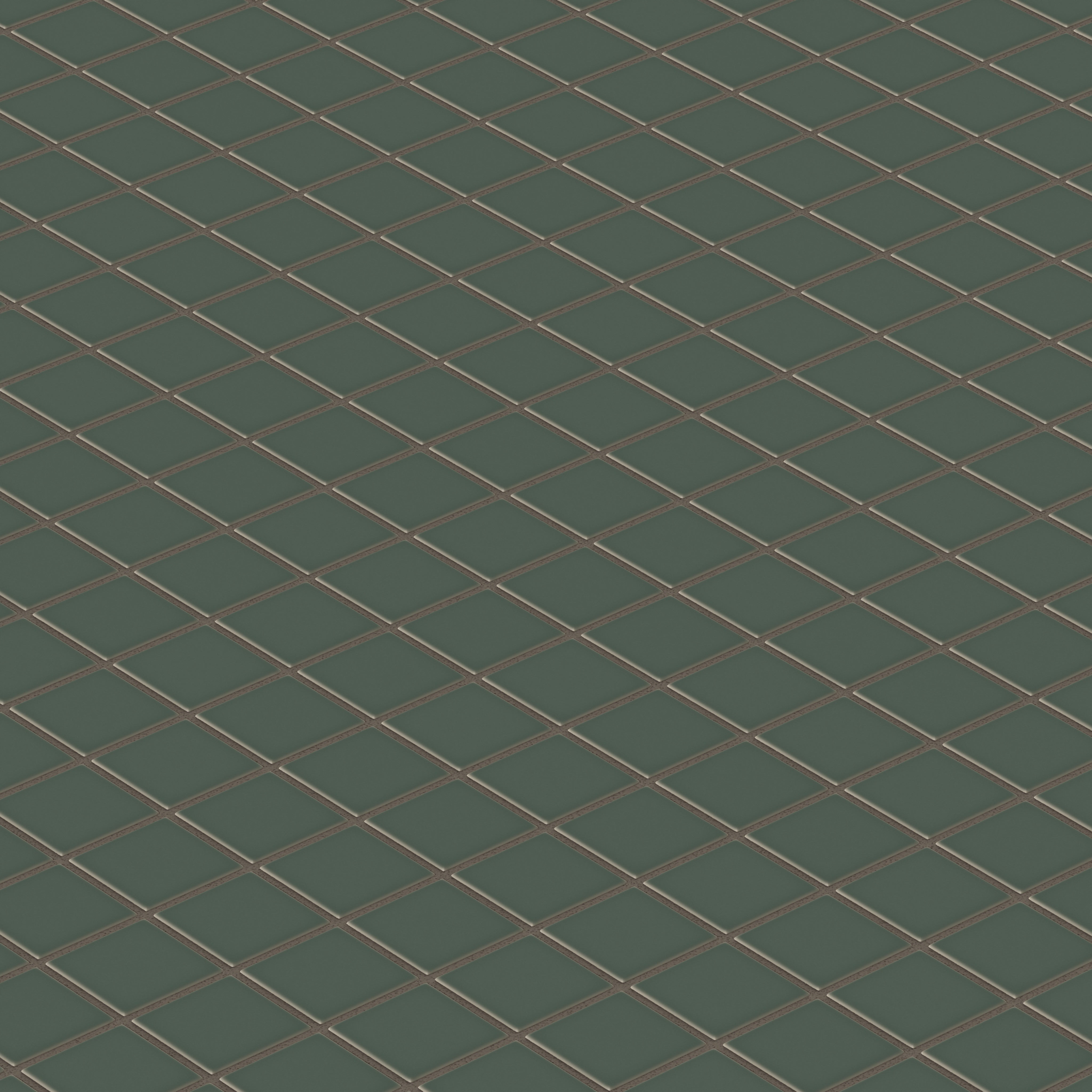 2x2 Straight Set Sheeted Original Ceramic Mosaic Tile in Tempest Matte