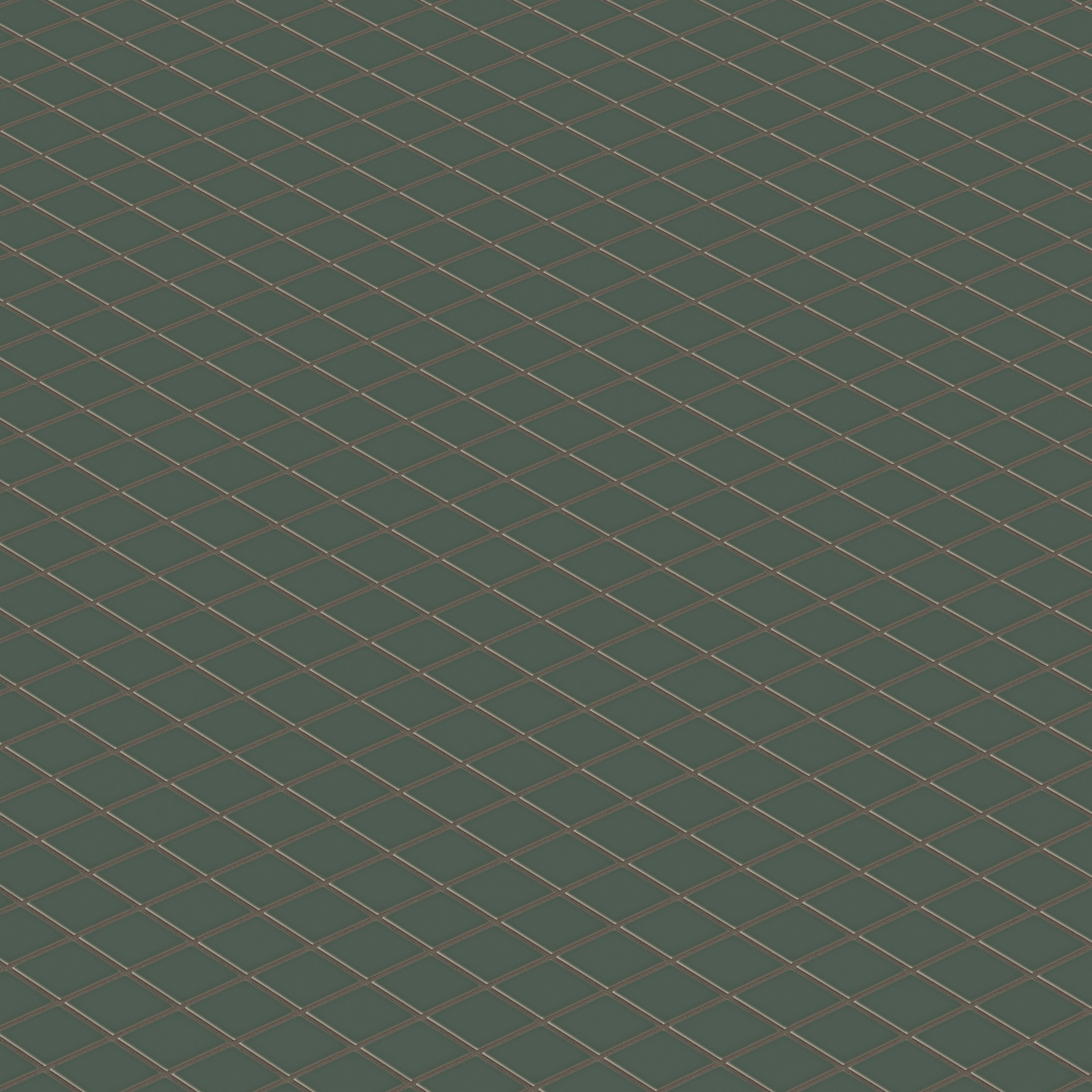 2x2 Straight Set Sheeted Original Ceramic Mosaic Tile in Tempest Matte