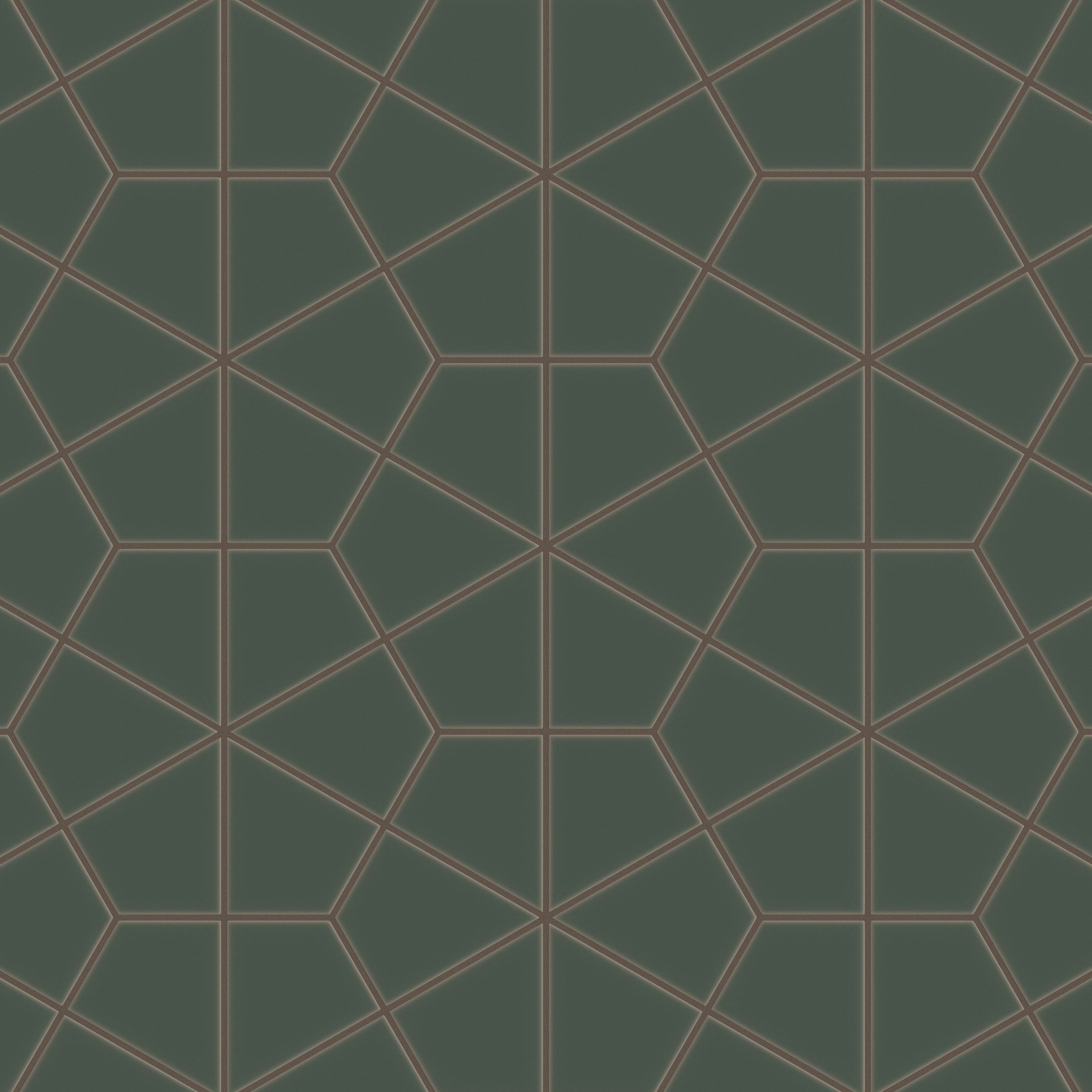 Hexite Original Ceramic Tile in Tempest Matte