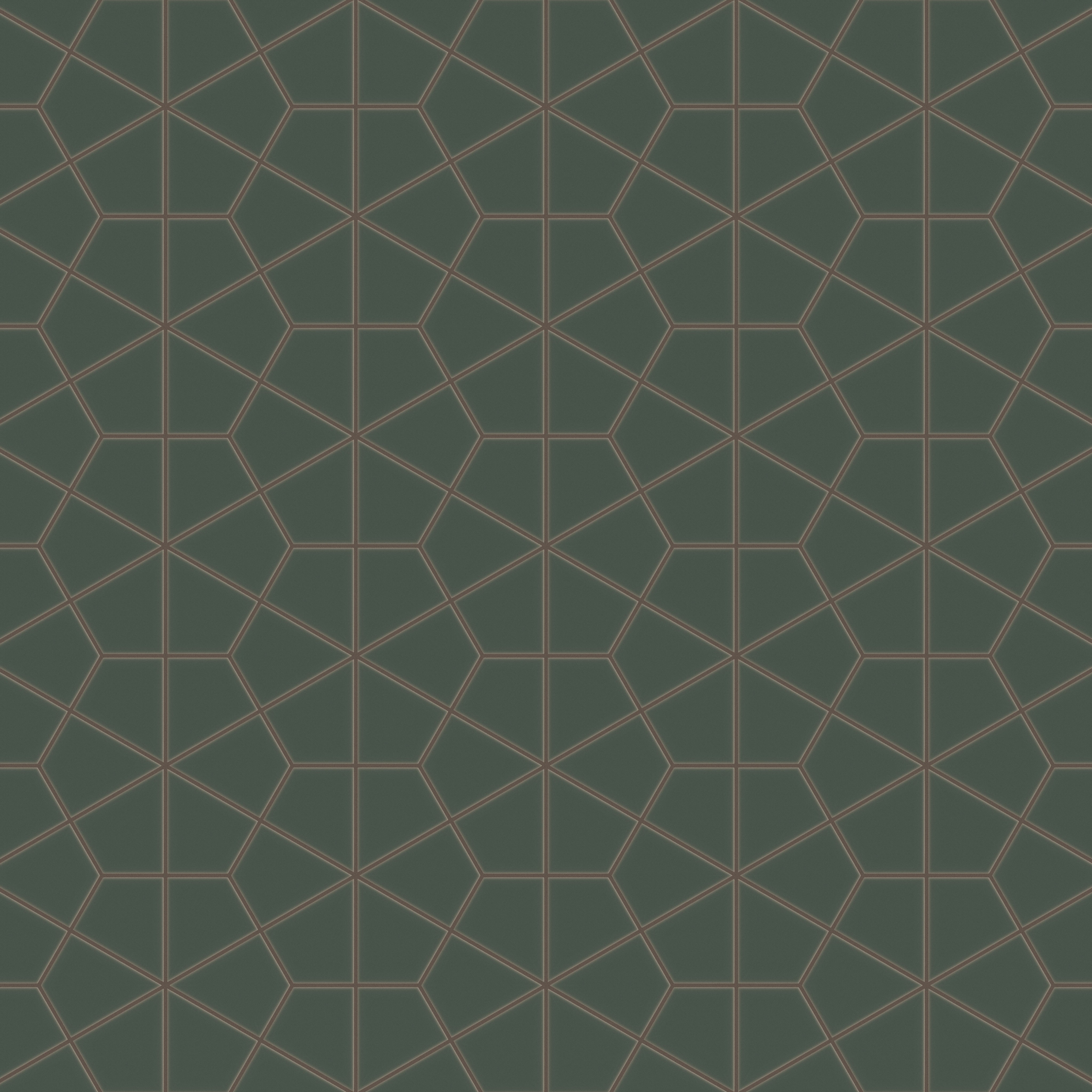 Hexite Original Ceramic Tile in Tempest Matte