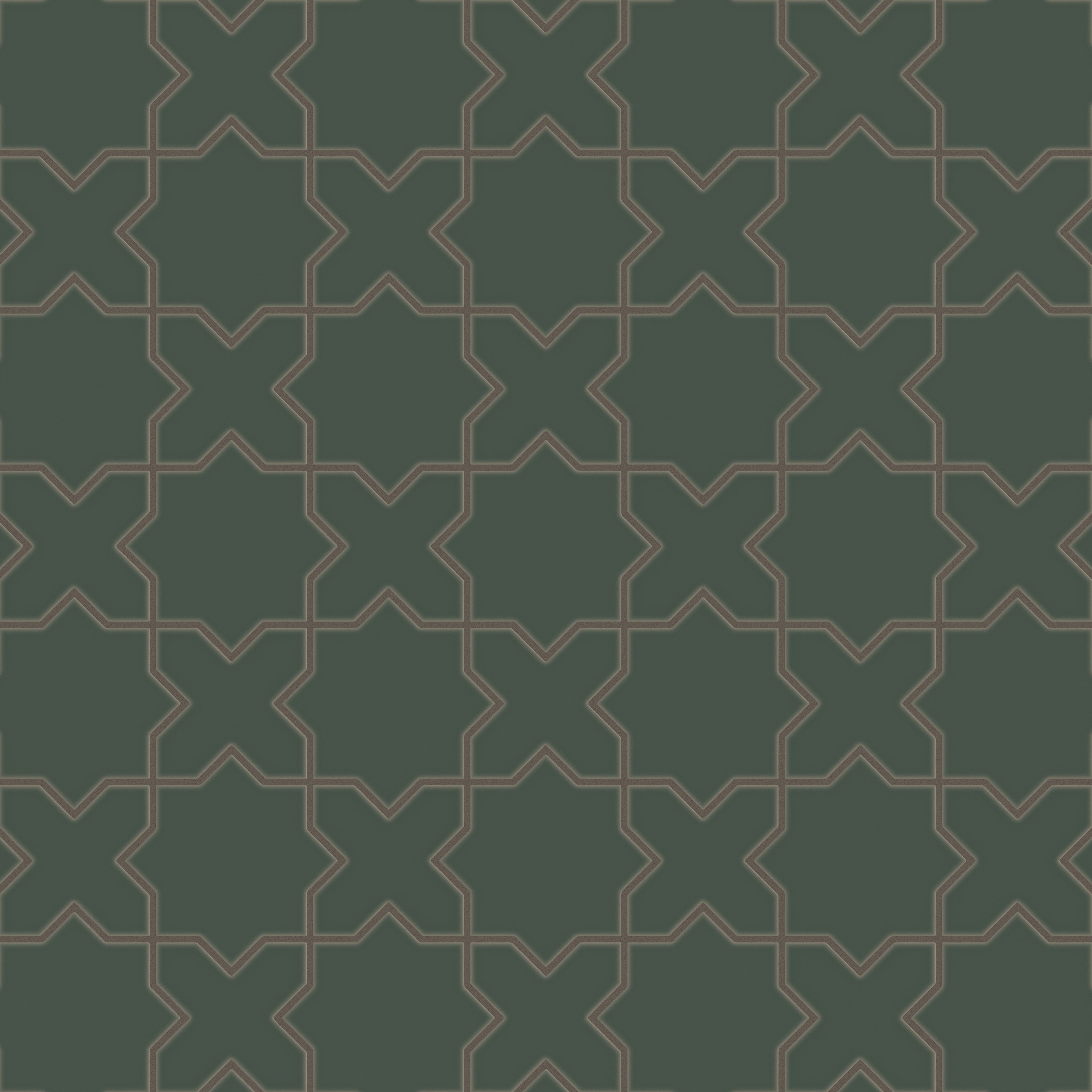 Star & Cross Original Ceramic Tile in Tempest Matte