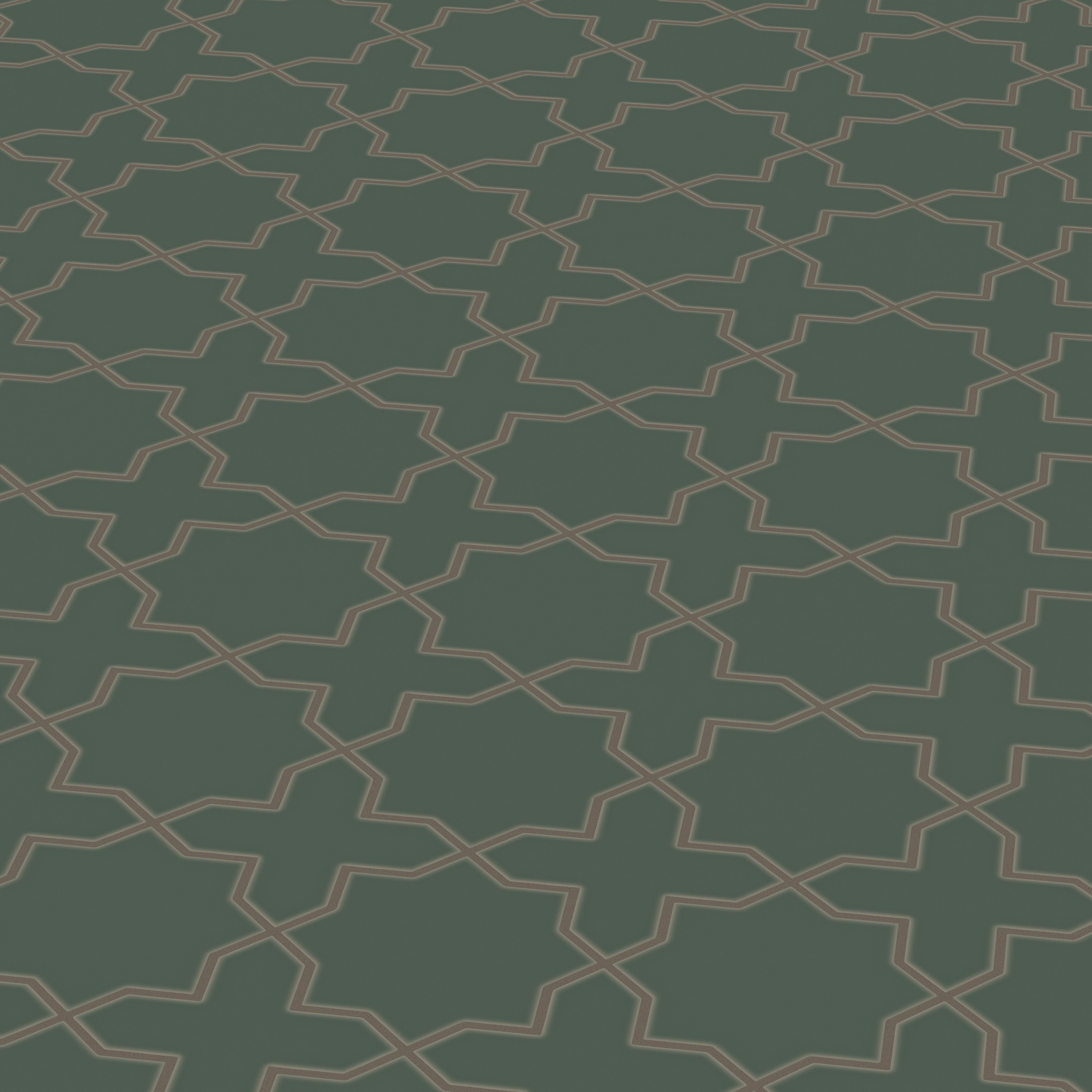 Star & Cross Original Ceramic Tile in Tempest Matte