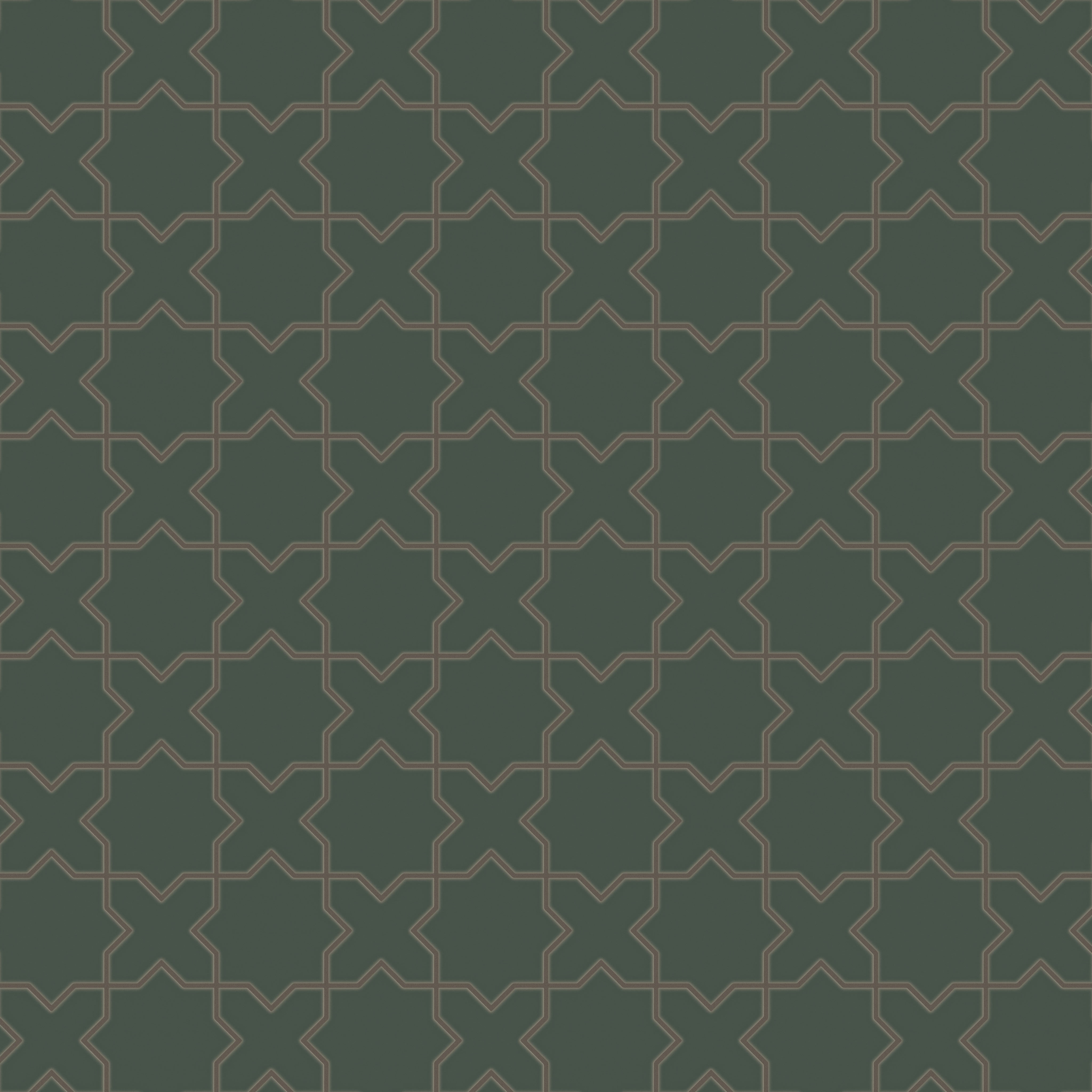 Star & Cross Original Ceramic Tile in Tempest Matte