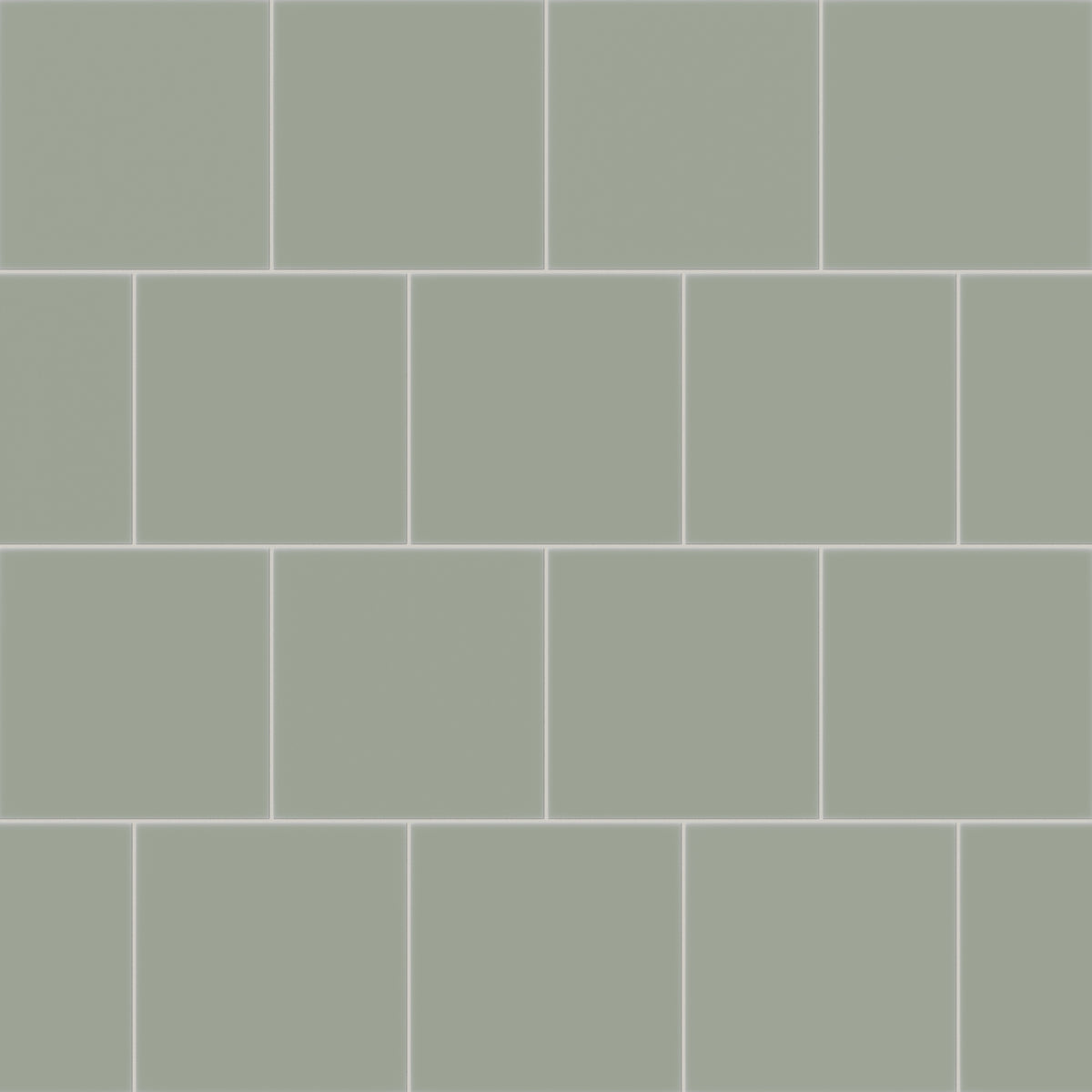12x12 Natural Press Ceramic Tile in Terre Verte Matte