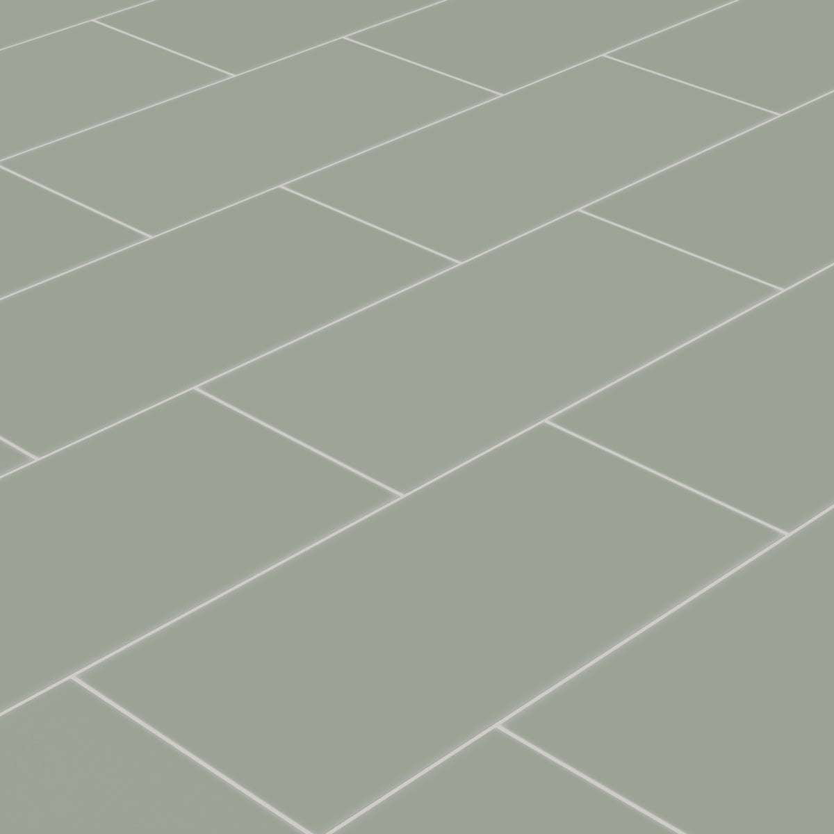 12x24 Natural Press Ceramic Tile in Terre Verte Matte