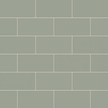 4x8 Natural Press Ceramic Tile in Terre Verte Matte