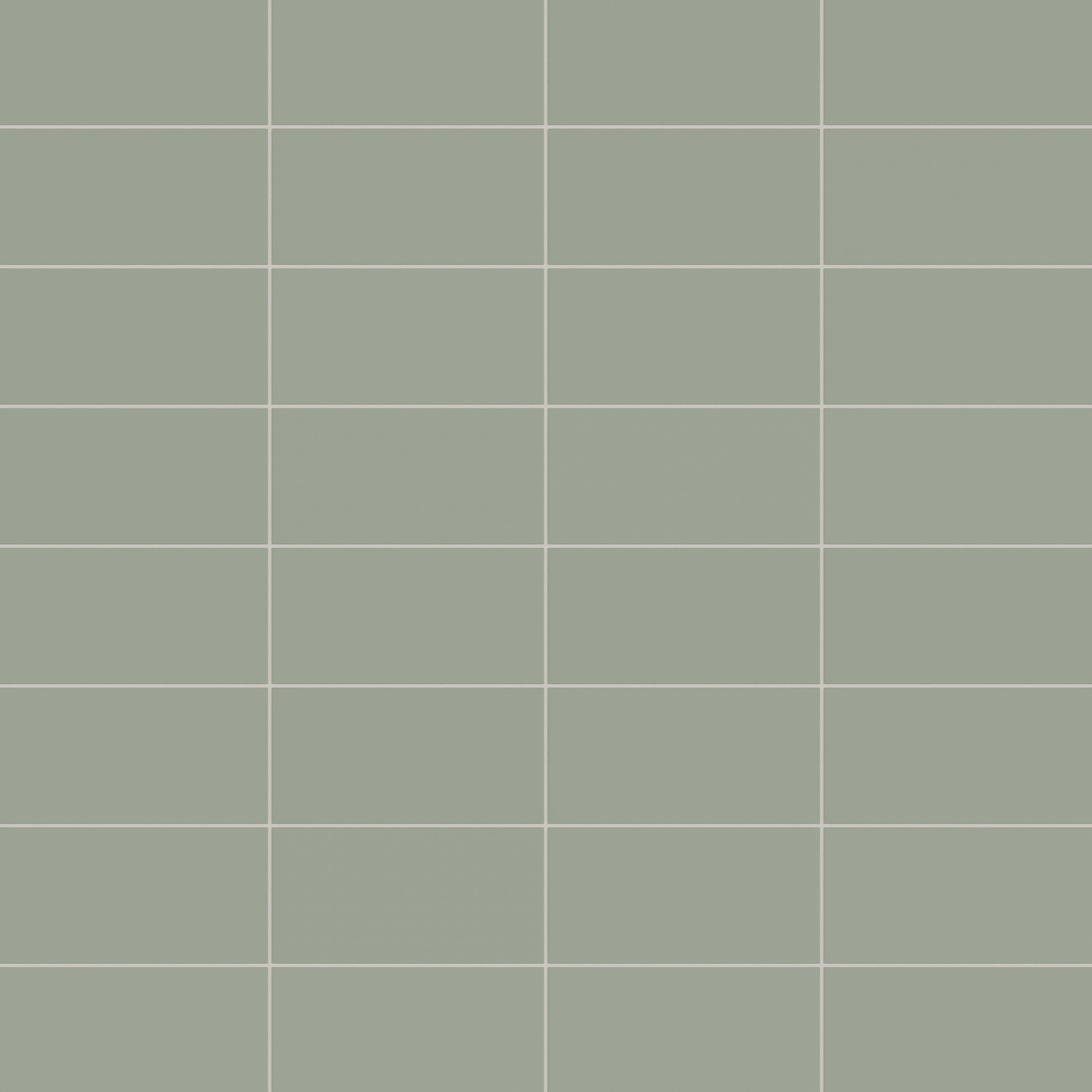 6x12 Natural Press Ceramic Tile in Terre Verte Matte