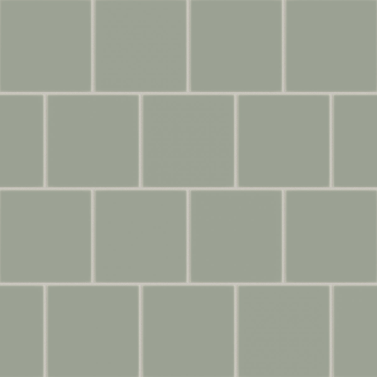 6x6 Natural Press Ceramic Tile in Terre Verte Matte