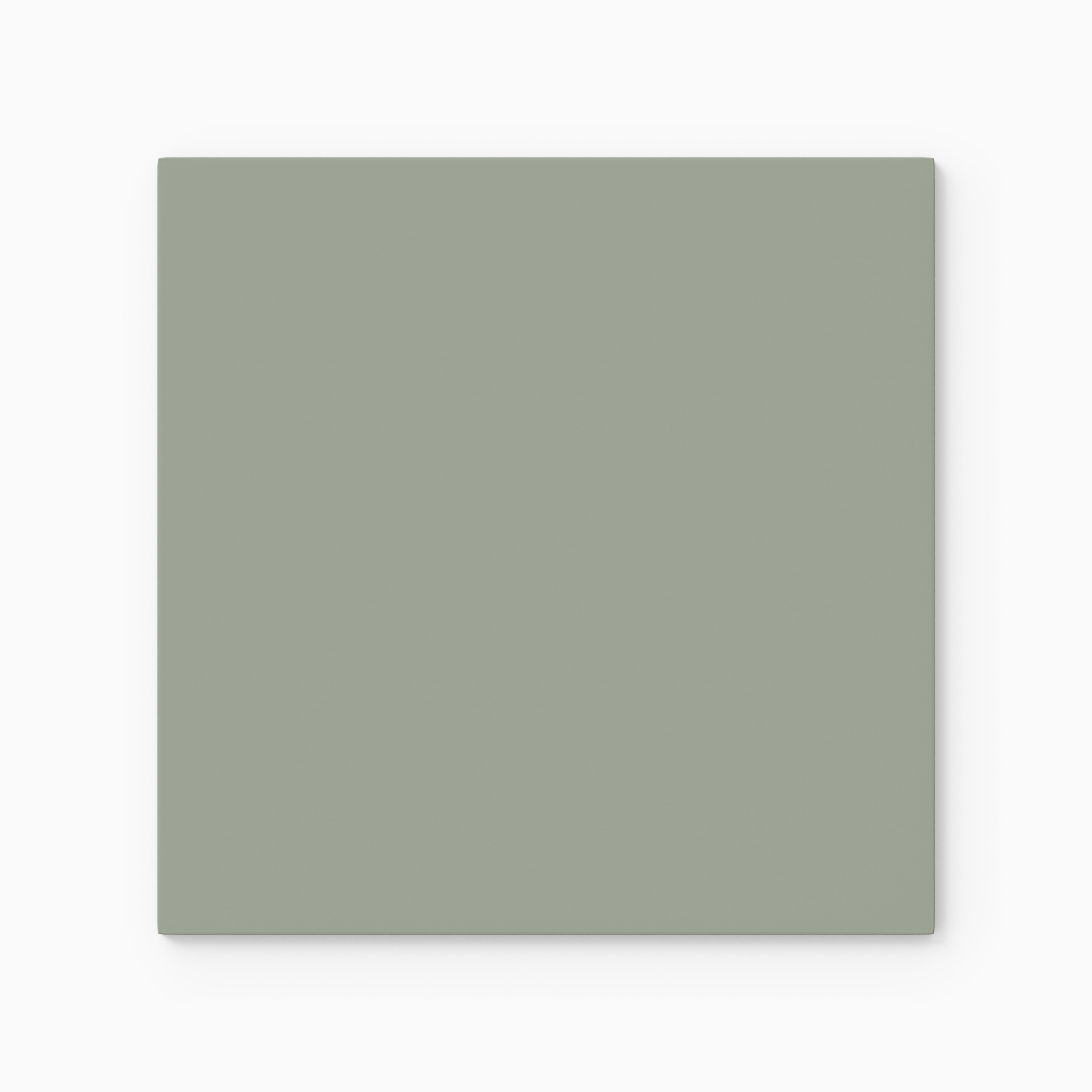 8x8 Natural Press Ceramic Tile in Terre Verte Matte
