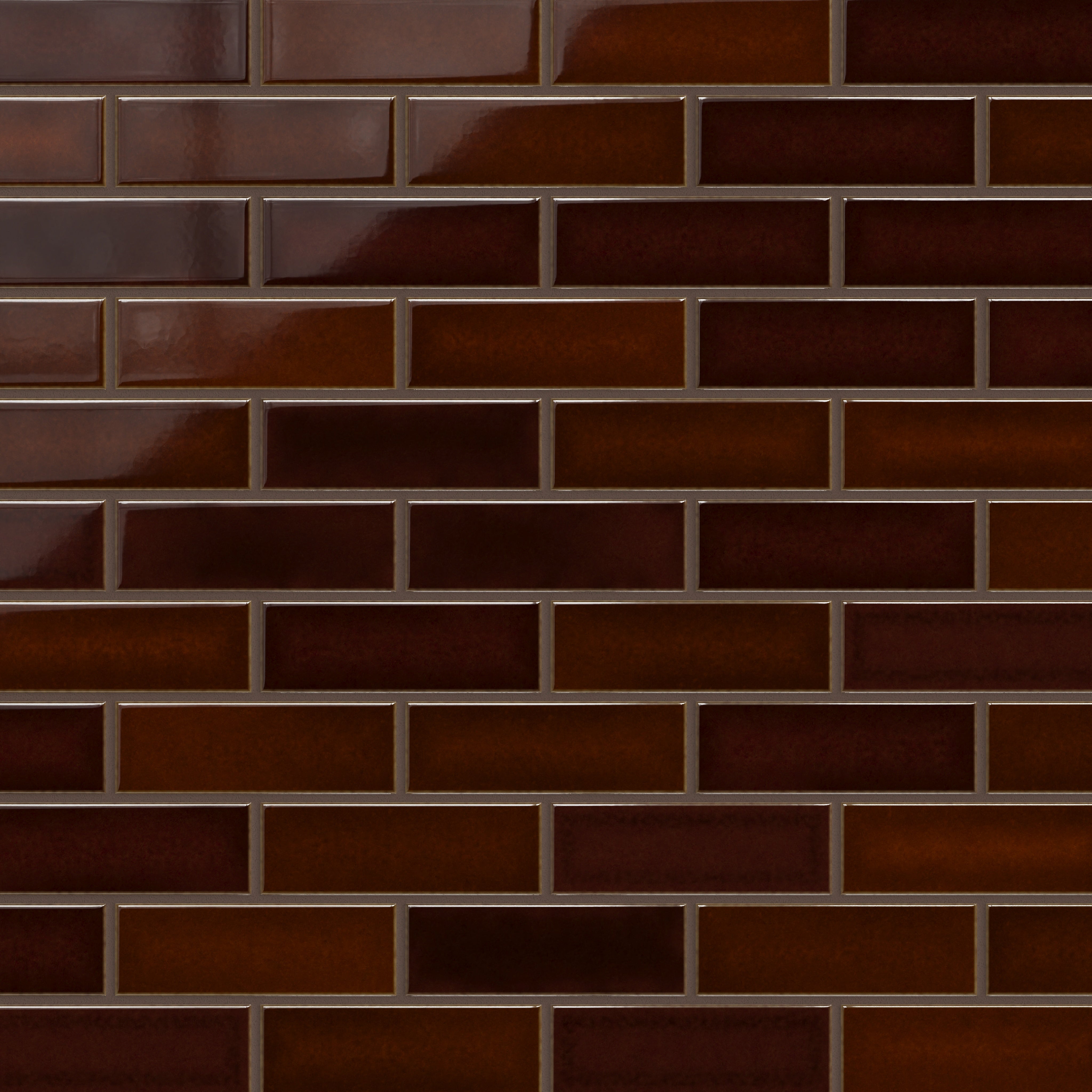 2x6 Original Ceramic Tile in Tiger's Eye